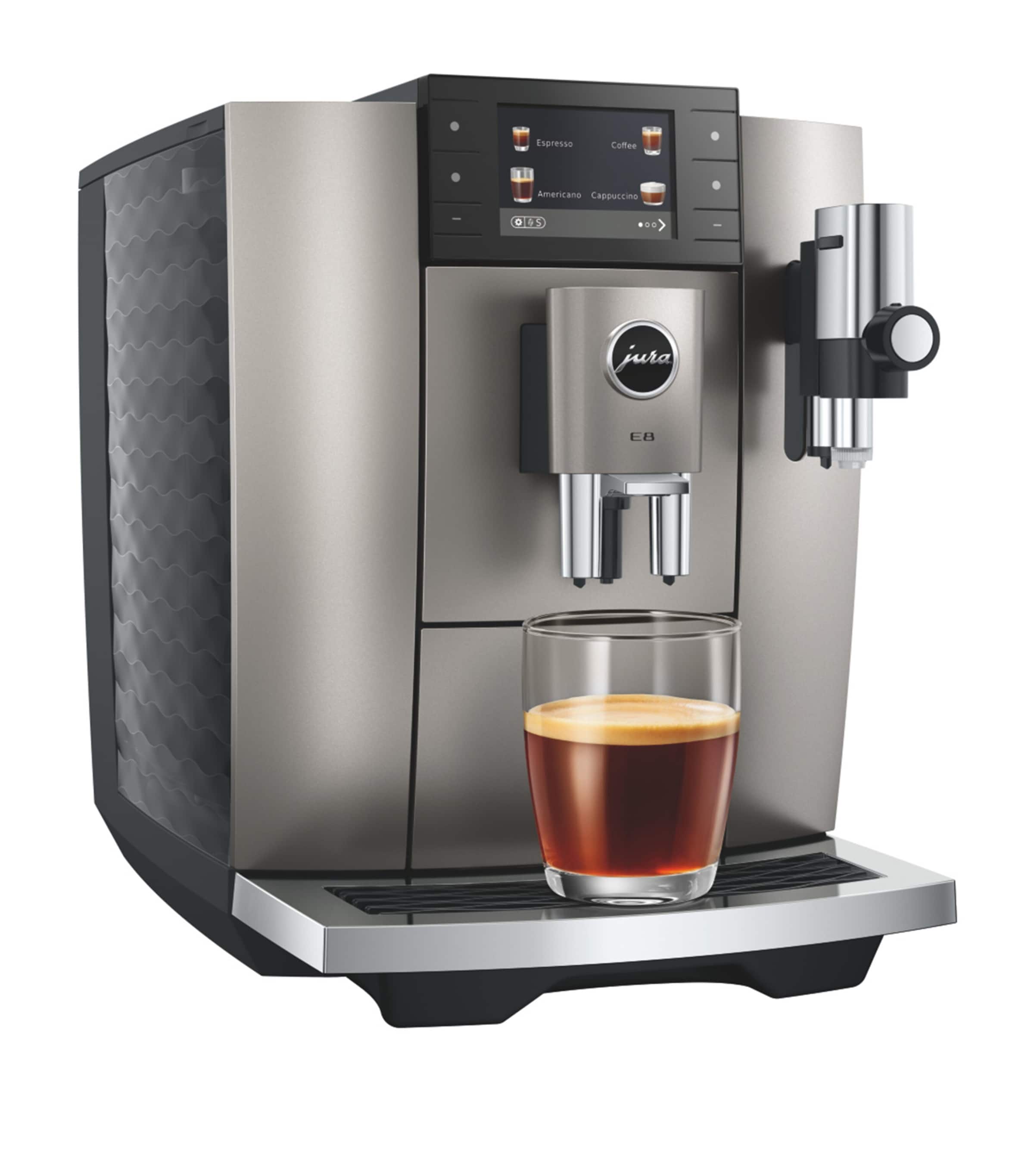 Jura E8 Coffee Machine Silver Image 2