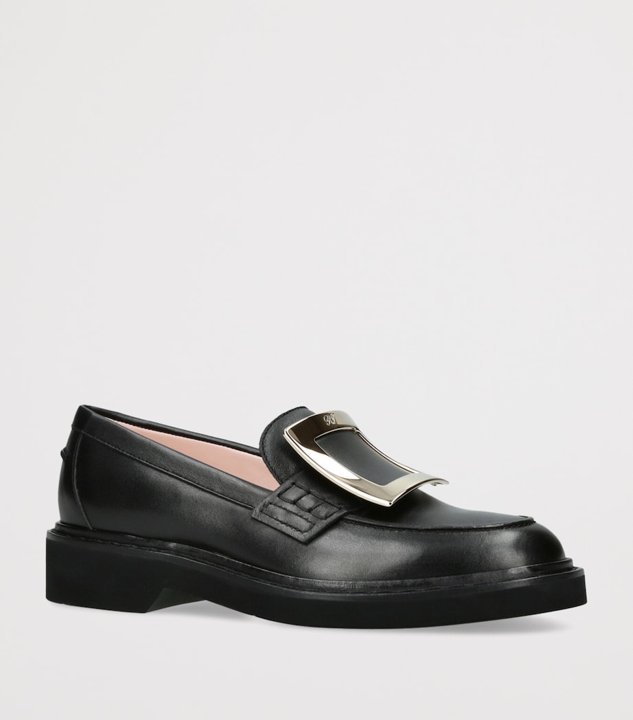 Leather Viv' Rangers Loafers BLK/OTHER Image 3