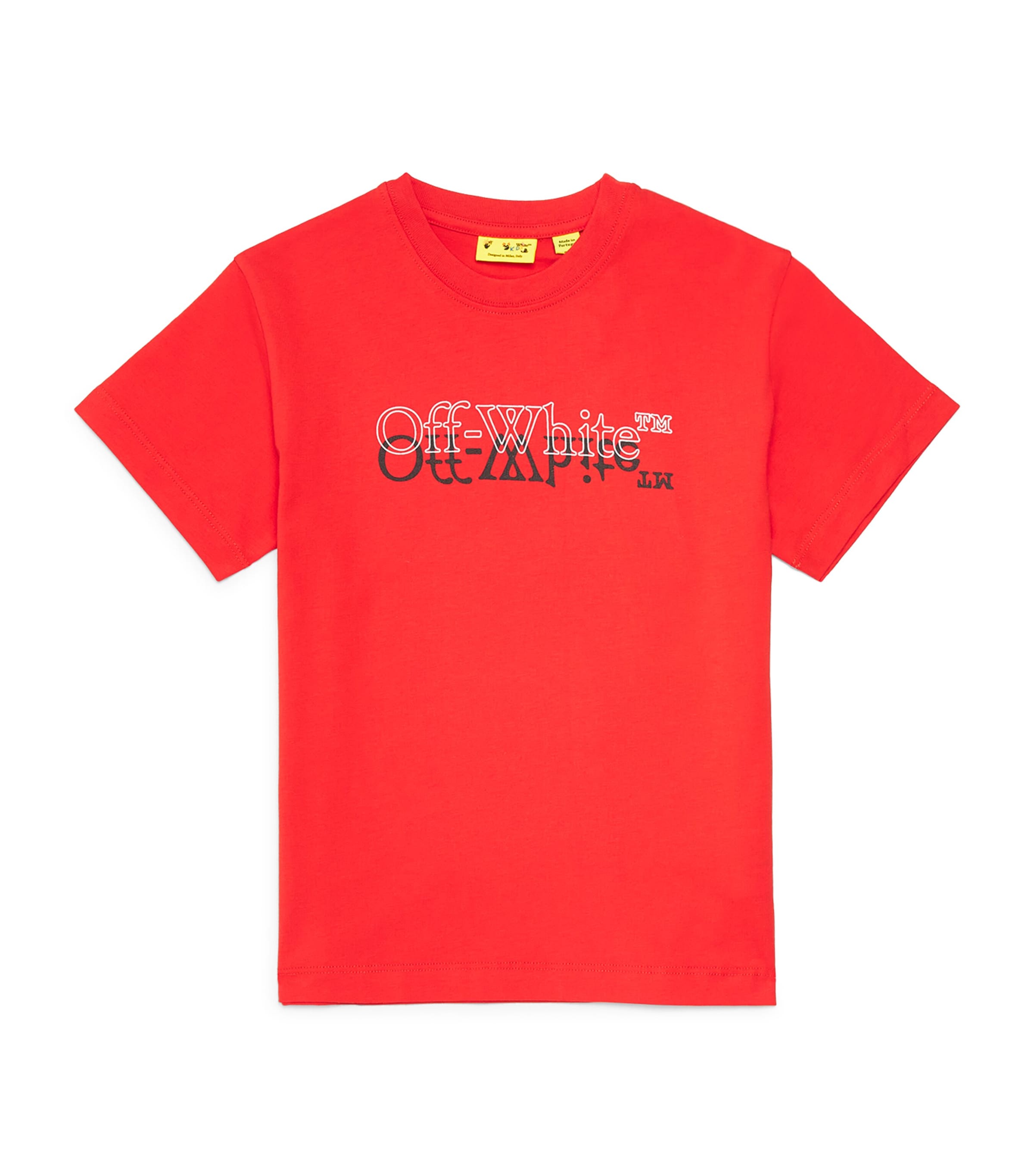 Cotton Big Bookish T-Shirt (4-12+ Years) HIGHT RISK RED Image 1