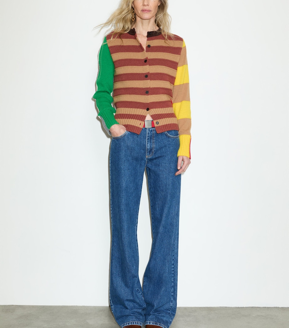 MAX&Co. Womens Wide-Leg Jeans Blue Jeans Image 2