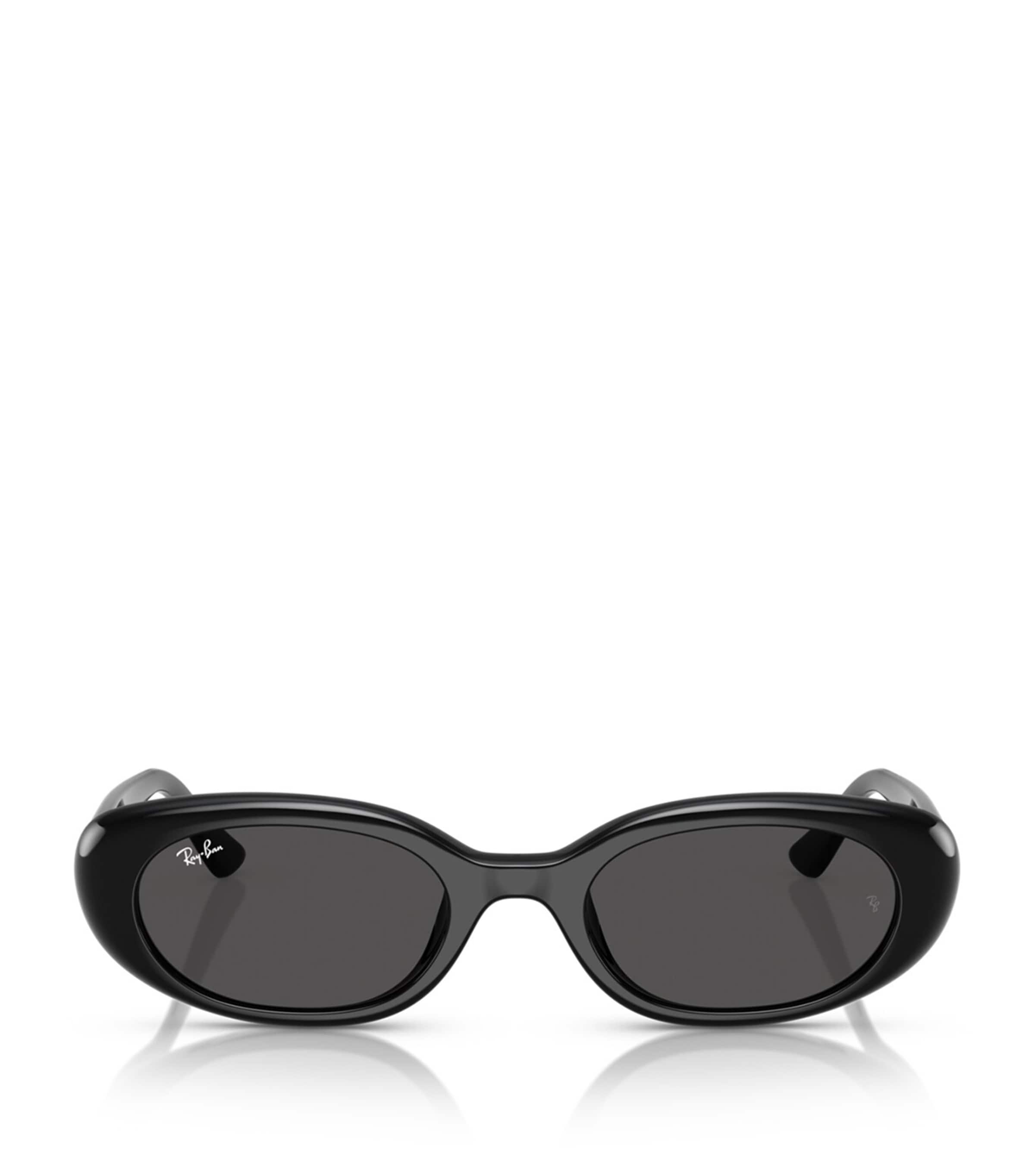 Ray Ban Rb4441d Bio-based Sunglasses Black Frame Grey Lenses 53-21 In Black