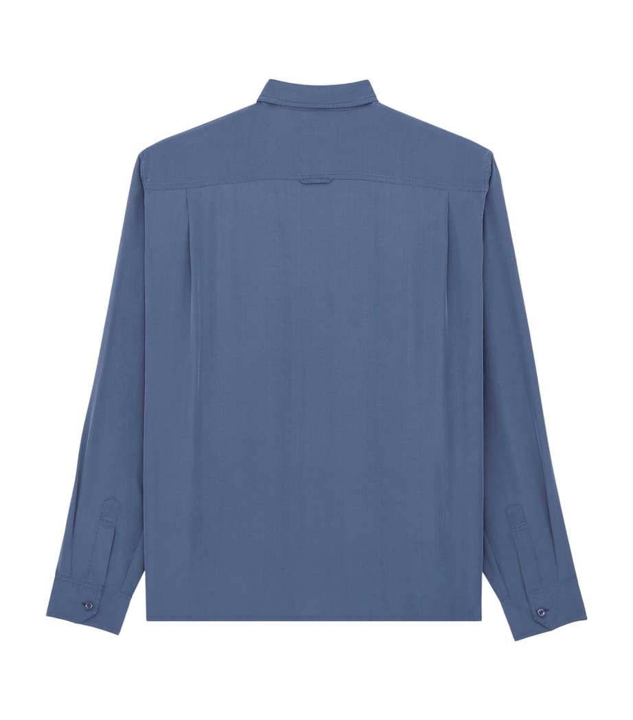 Satin Double-Pocket Shirt 4812 Image 2