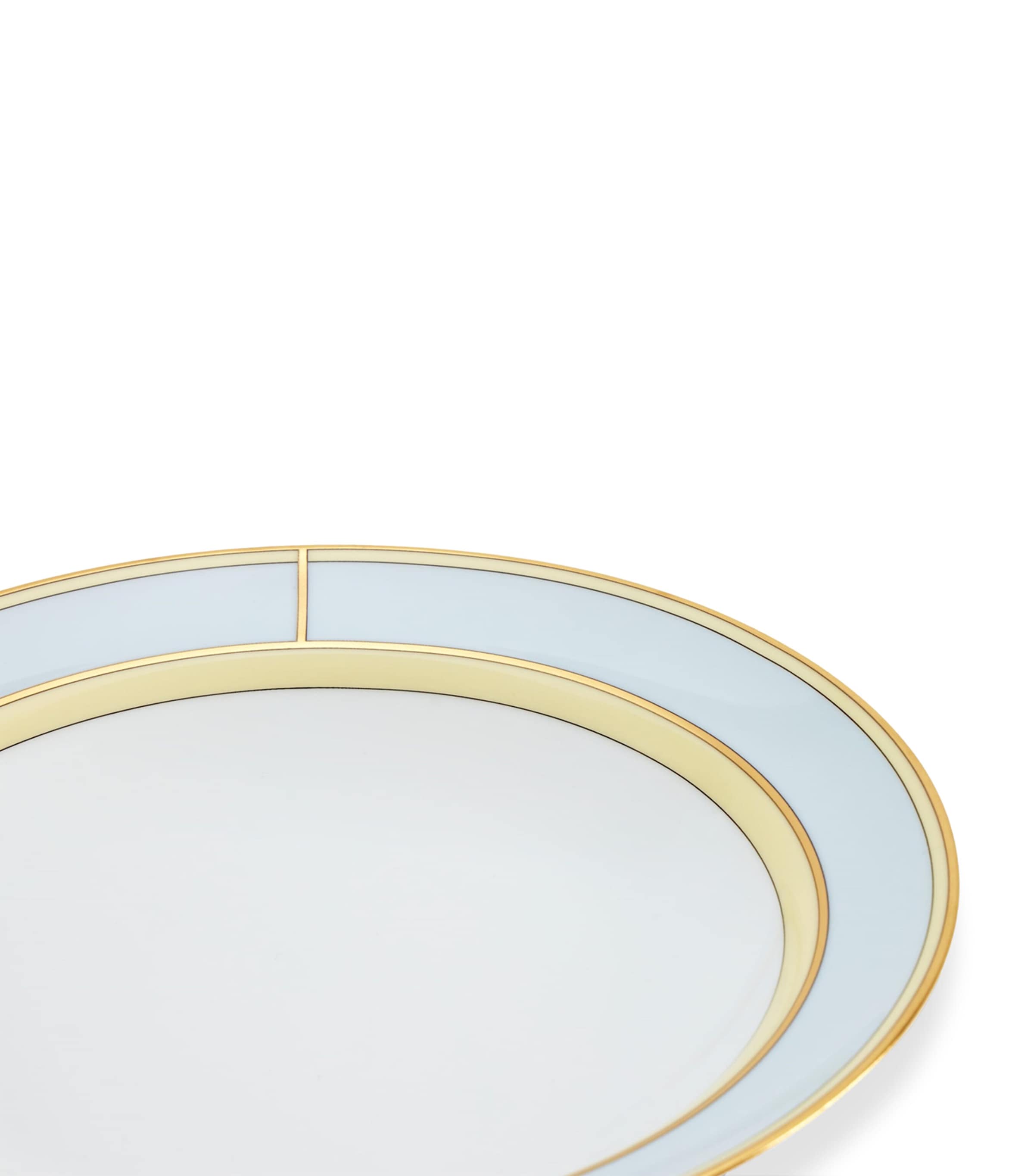 Porcelain Colonna Diva Celeste Soup Plate (24cm) G00134903 Image 5