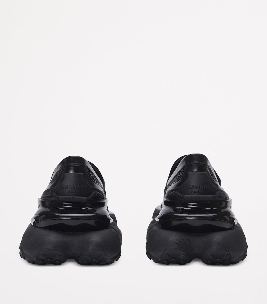 Rhinestone-Embellished Unicorn Loafers EAW NOIR/CRISTAL Image 2