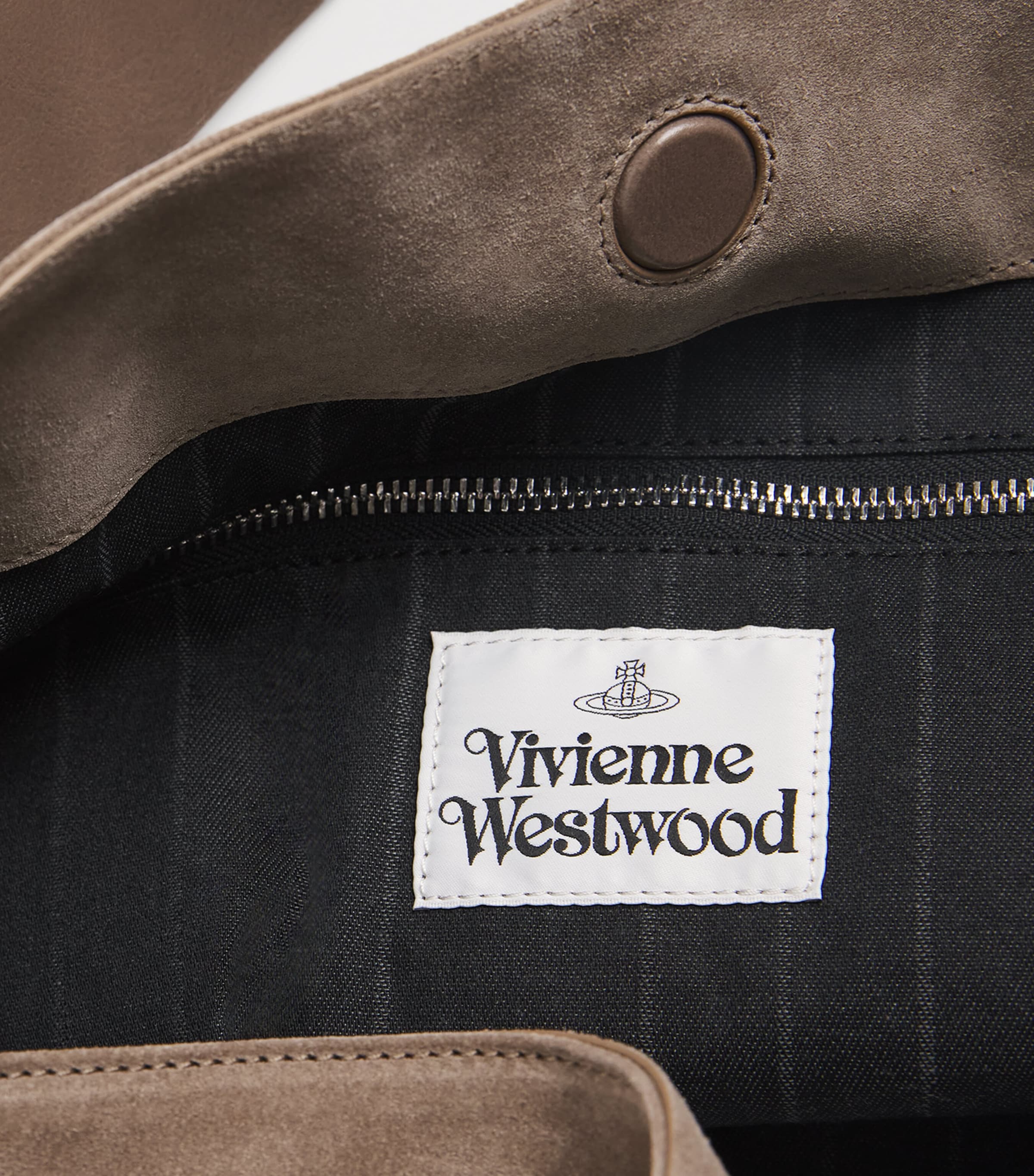 Vivienne Westwood Large Maxime Shoulder Bag Stone Image 6