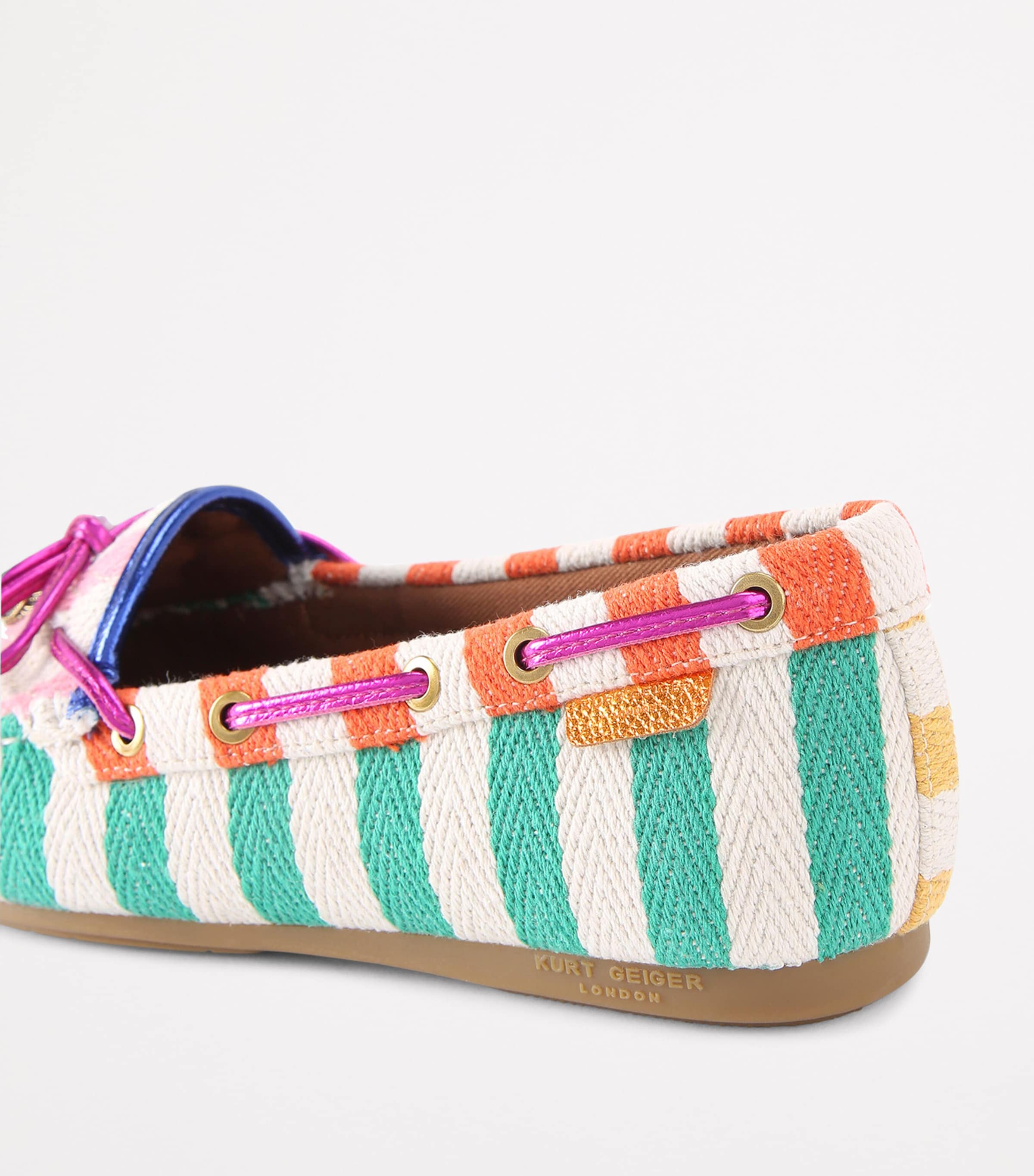 Woven Eagle Moccasins GREEN OTH Image 2