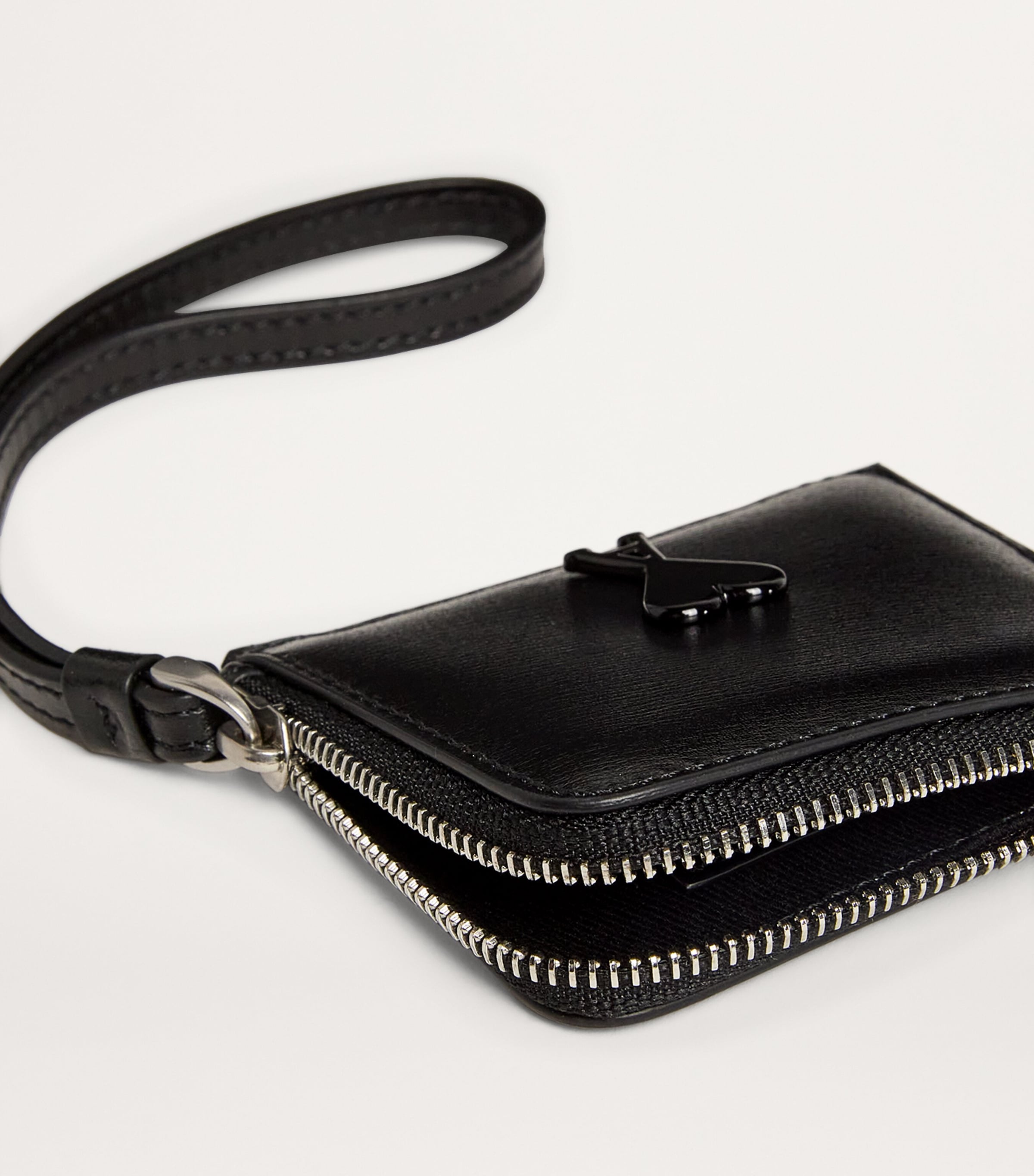 ★AMI Paris★ Ami de Coeur レザーミニジップコインウォレット AMI Paris Mini Leather Ami de Coeur Coin Pouch | Harrods US