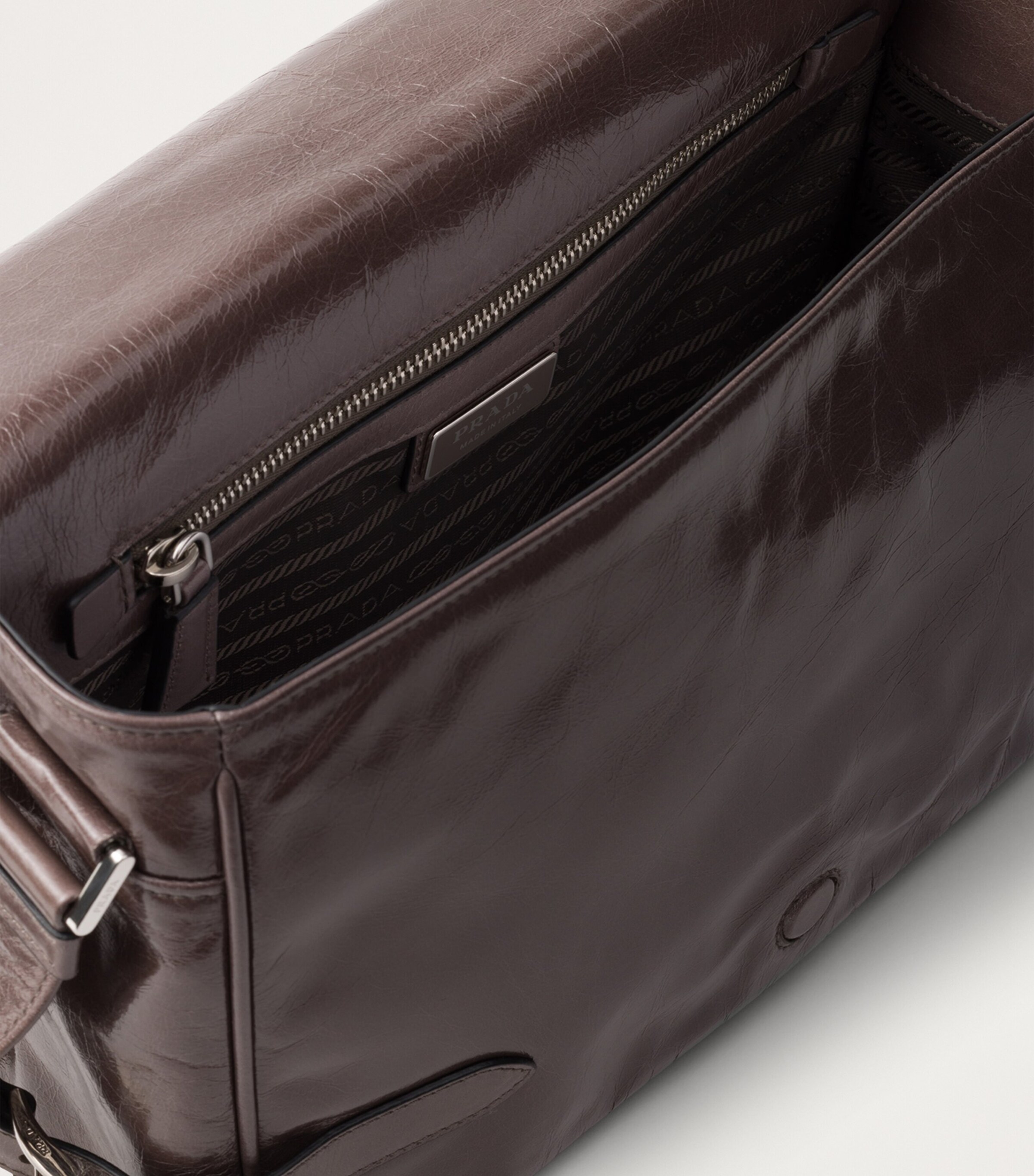 Leather Cross-Body Bag F03SG Image 4