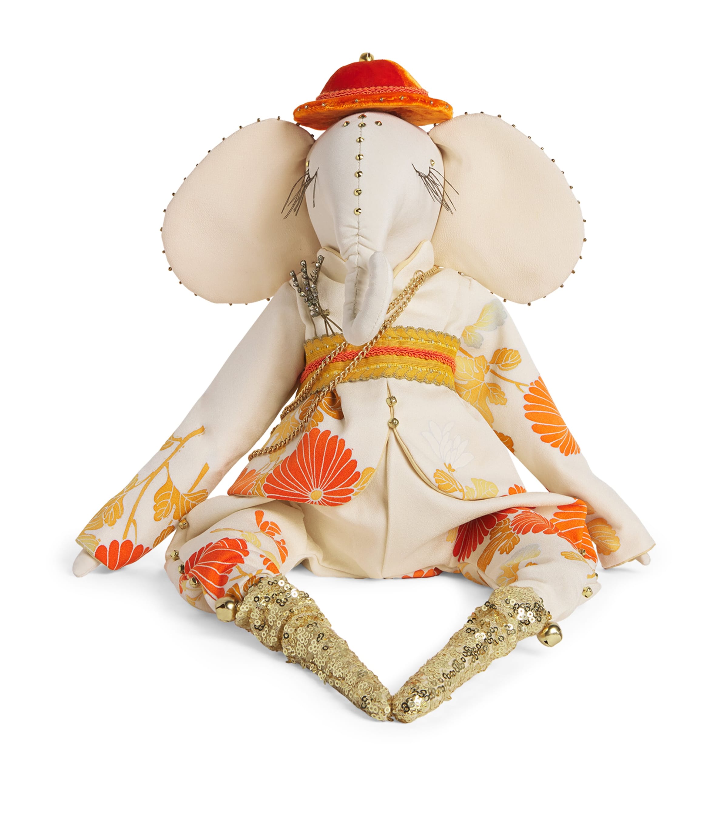 Alice Mary Lynch Velvet Elephant Explorer (40cm) | Christmas | Gifts | Gifts for Babies | Decorations | Ornaments | Toys | Bears & Soft Toys