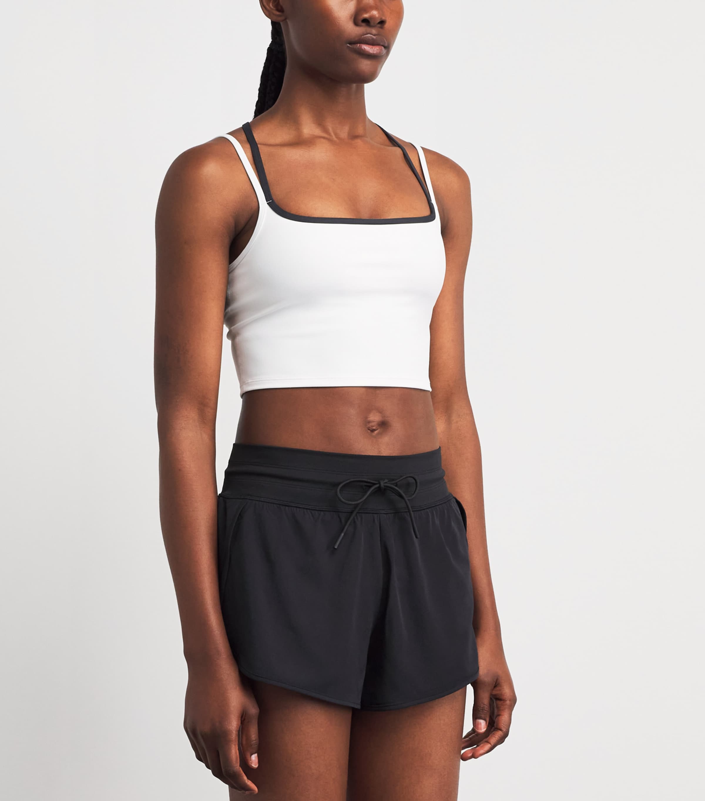 VUORI Womens Daily Layered Tank Top White Image 4