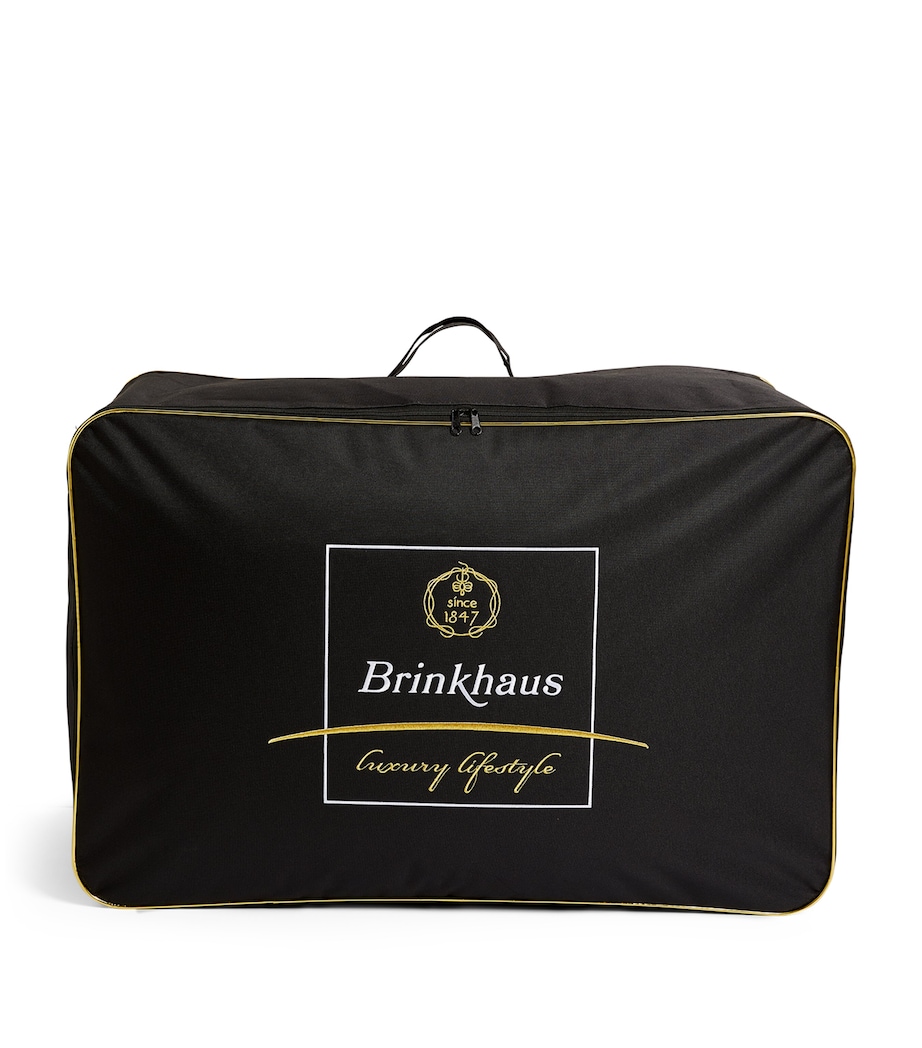 De Luxe Twin Mattress Topper (180cm x 200cm) WHITE Image 2