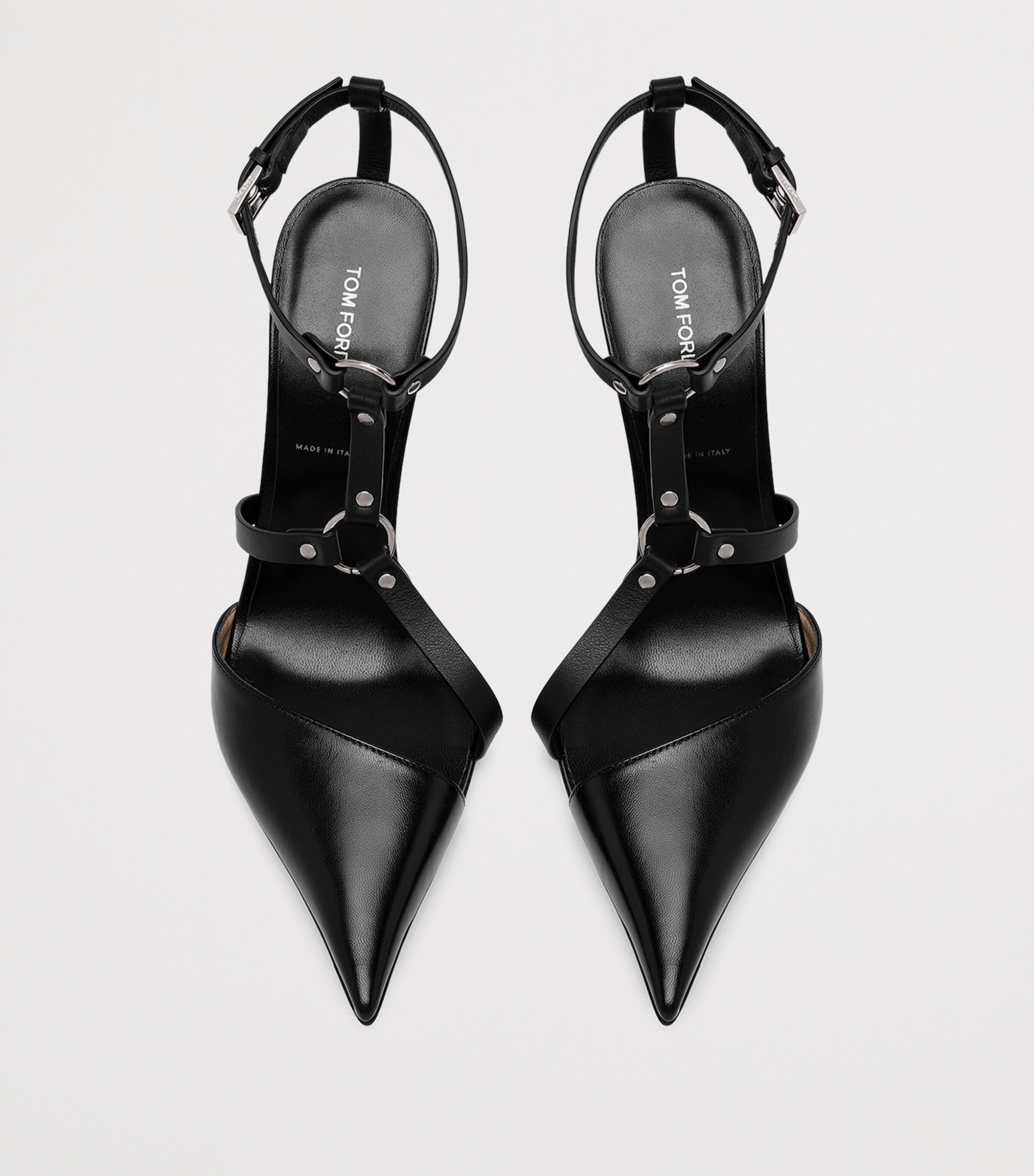 TOM FORD Womens Leather Bound Pumps 105 Naa Image 5