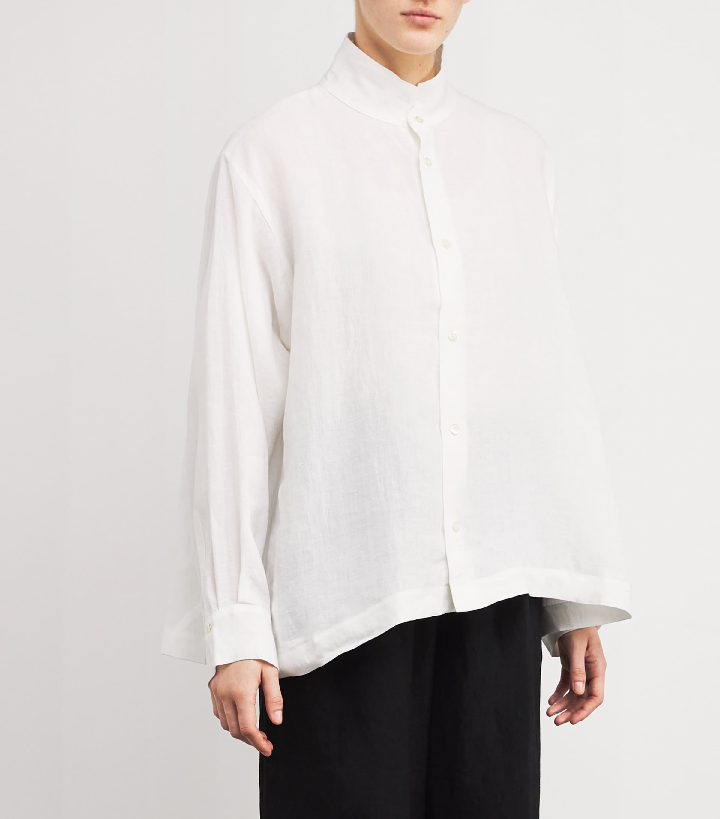 eskandar シャツ Eskandar Linen Caucasus Shirt | Harrods US