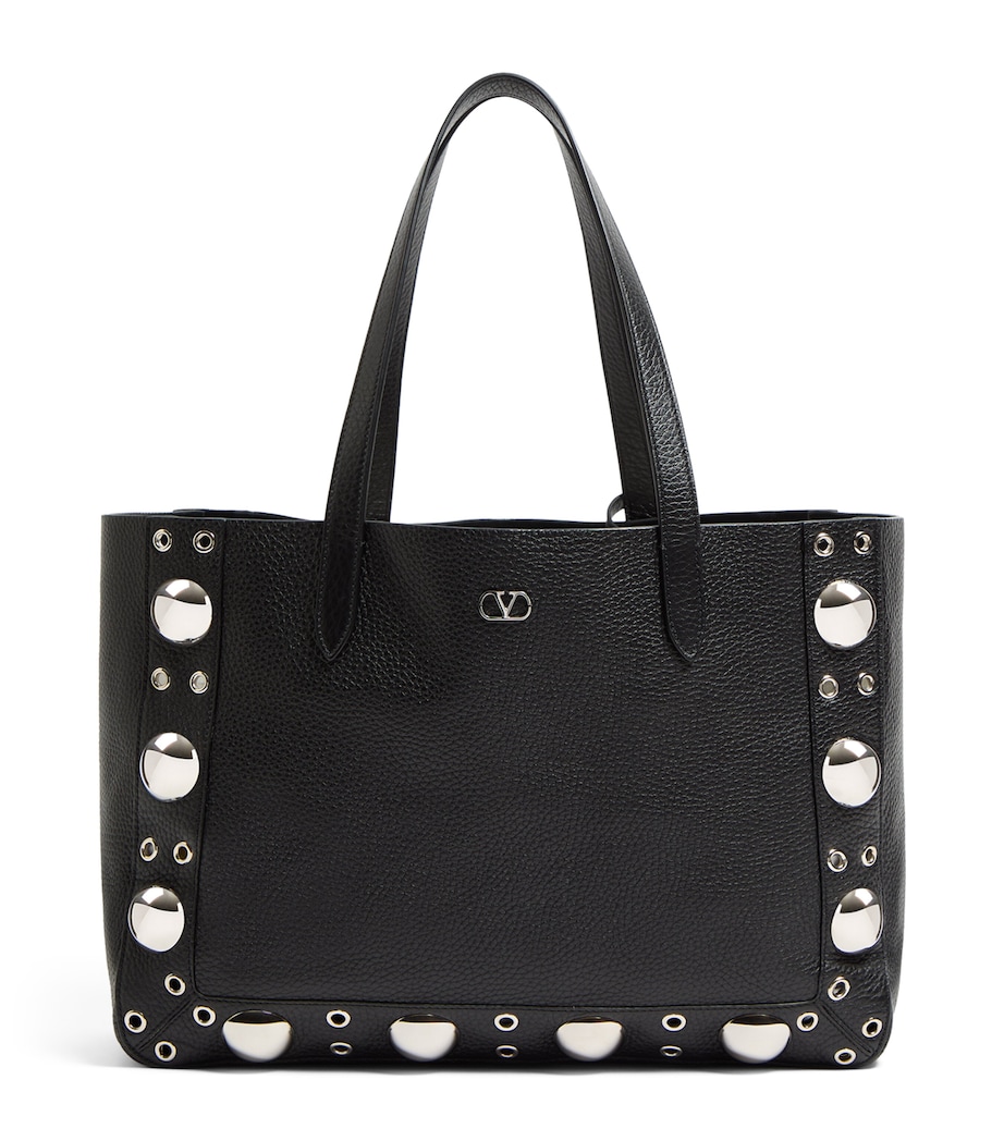 Valentino Garavani Leather Nellcôte Tote Bag Image 1