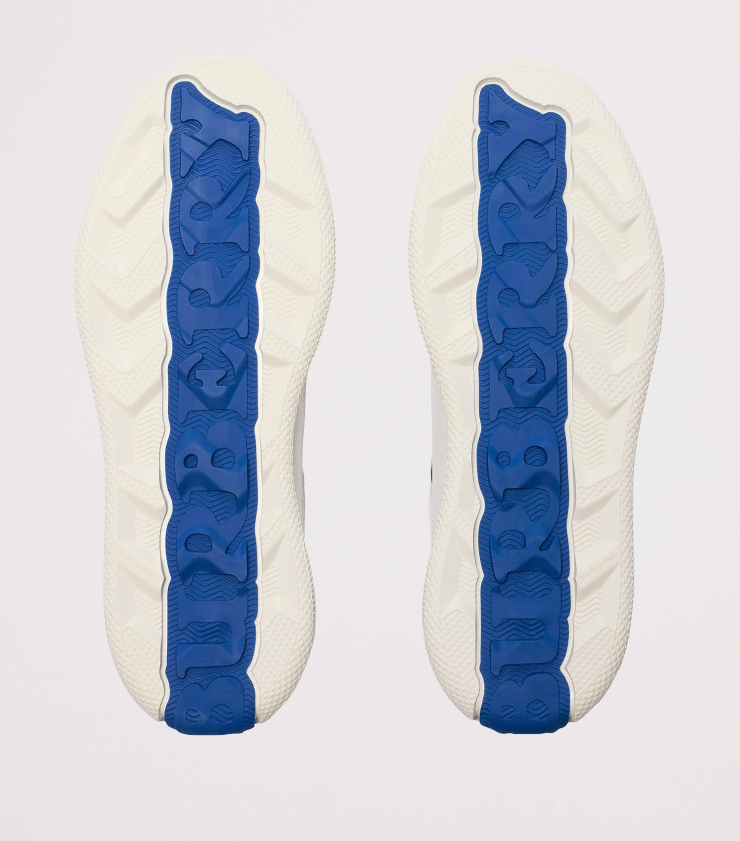 Leather Check Terrace Sneakers COTTON/MAHOGANY IP C Image 5