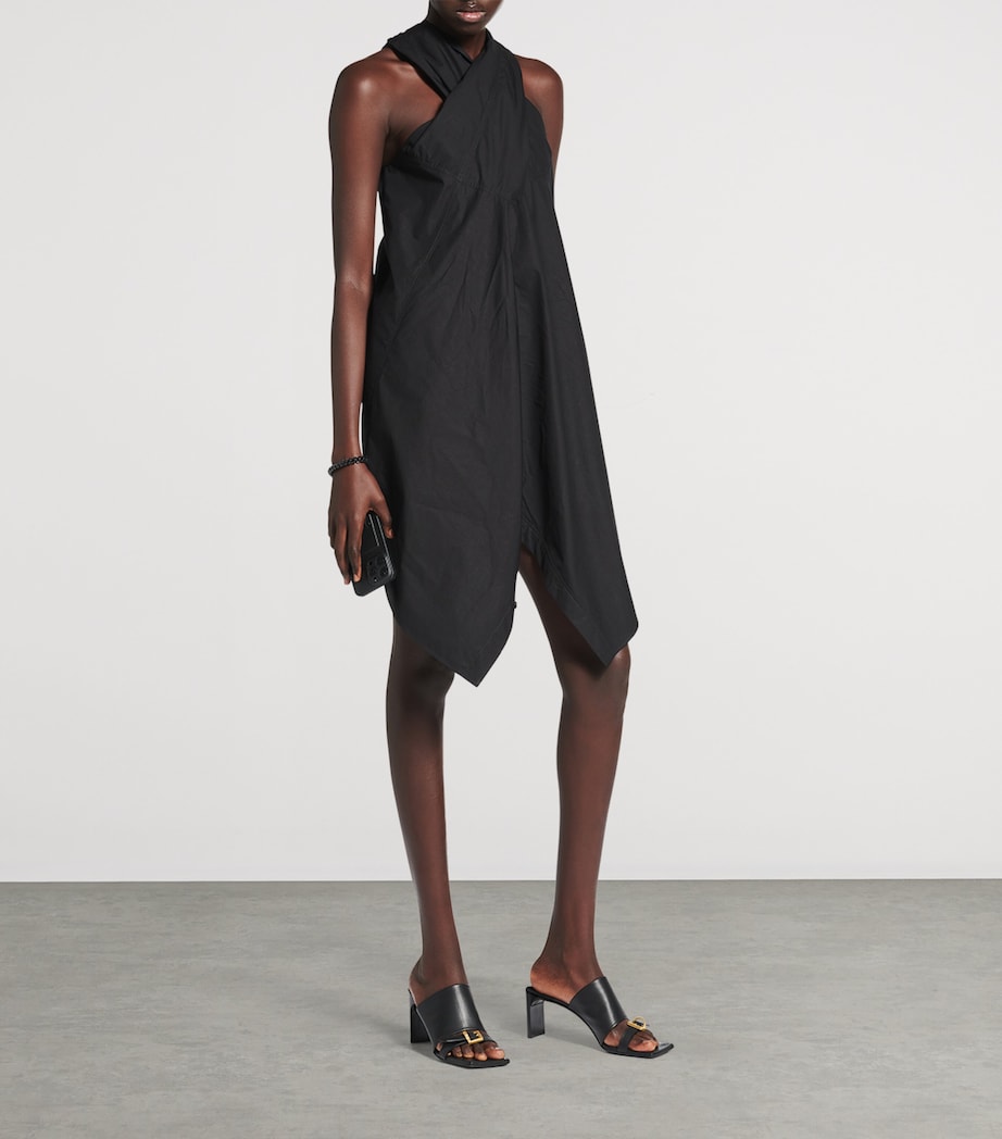 Cotton Twisted Shirt Dress 1000 Image 4