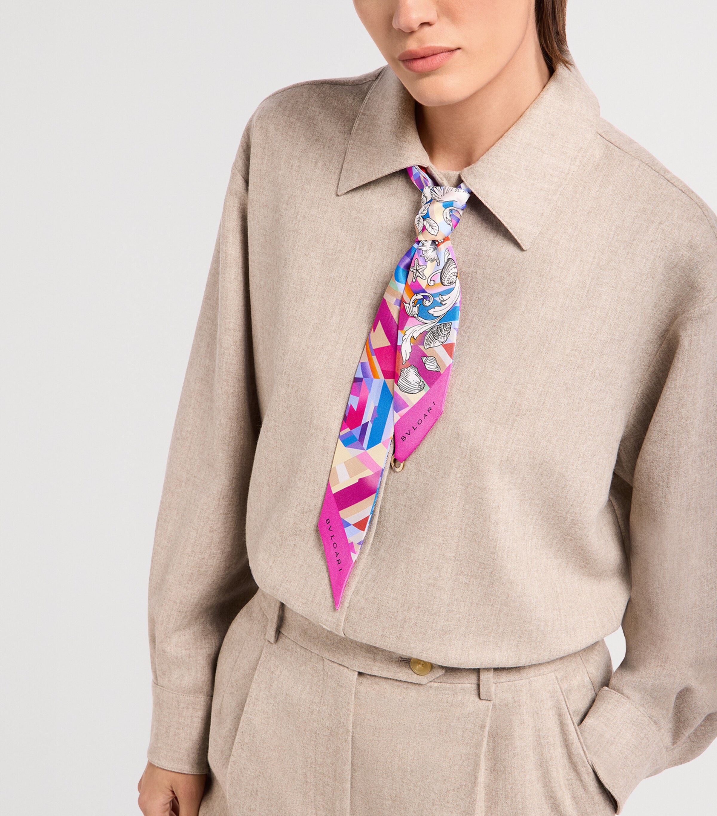 Silk Polychroma Shelley Scarf MULTICOLOR Image 3