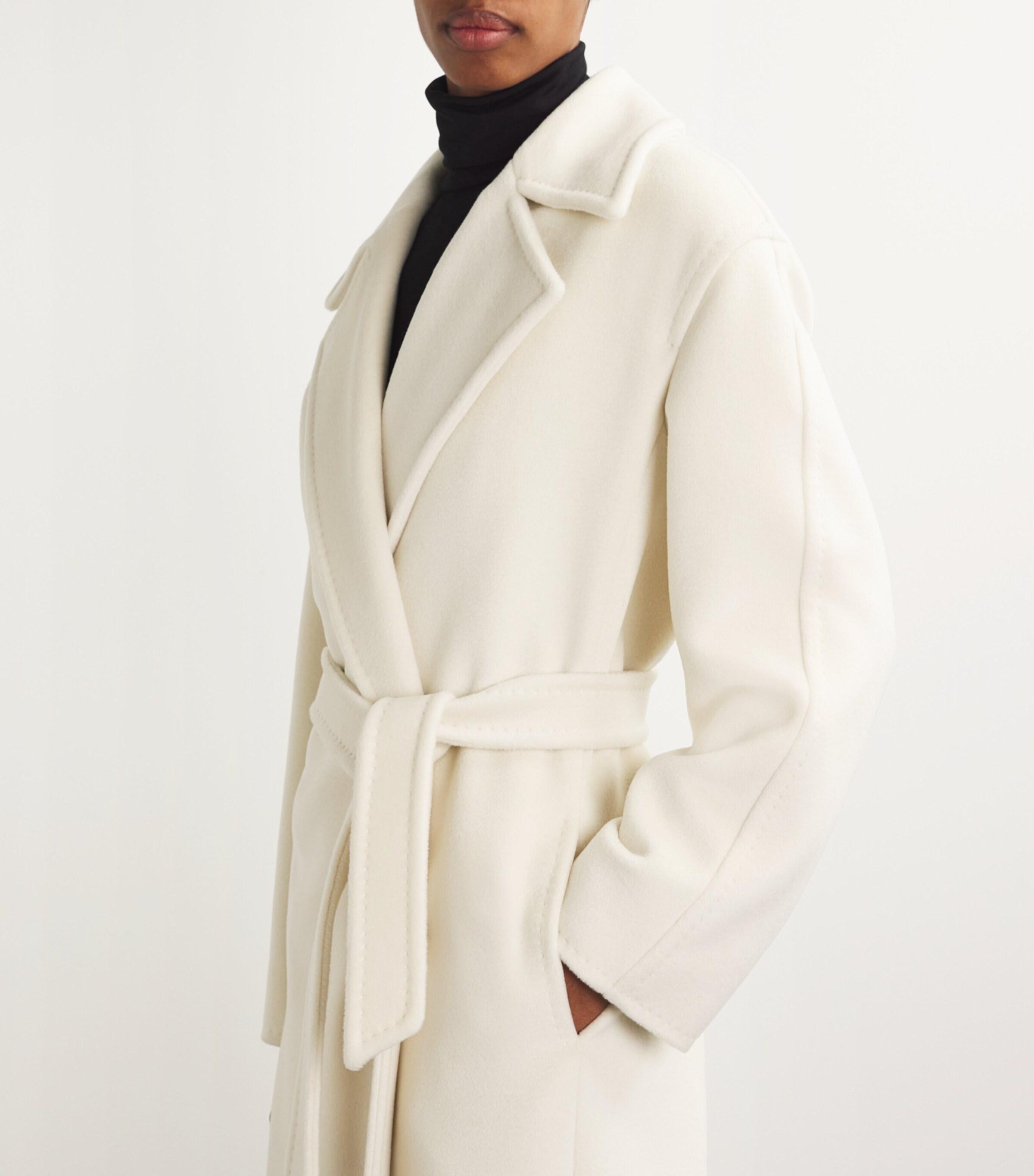 Max Mara Wool-Blend Belted Coat | Harrods US Max Mara Wool-Blend Belted Coat | Harrods US