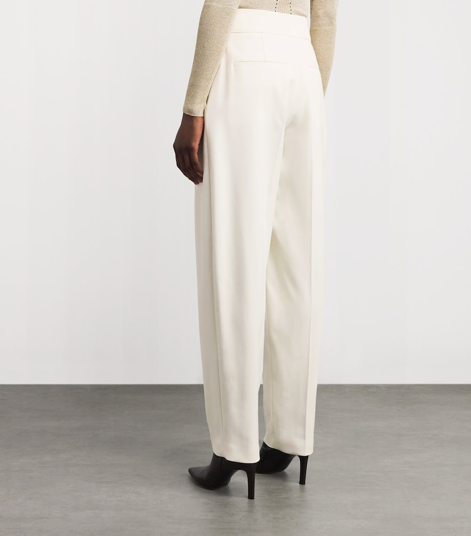 Crepe Aix Tailored Trousers WAX Image 4