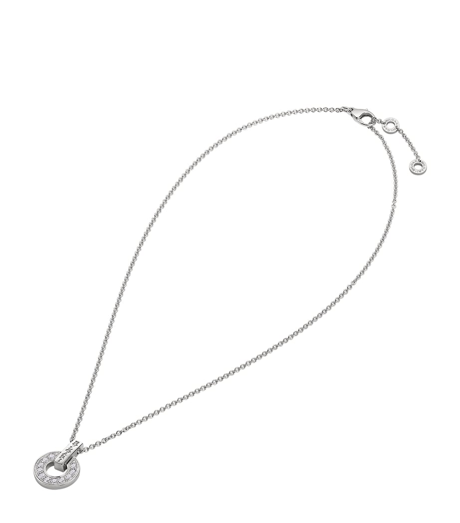 White Gold and Diamond BVLGARI BVLGARI Necklace WHITE GOLD Image 1