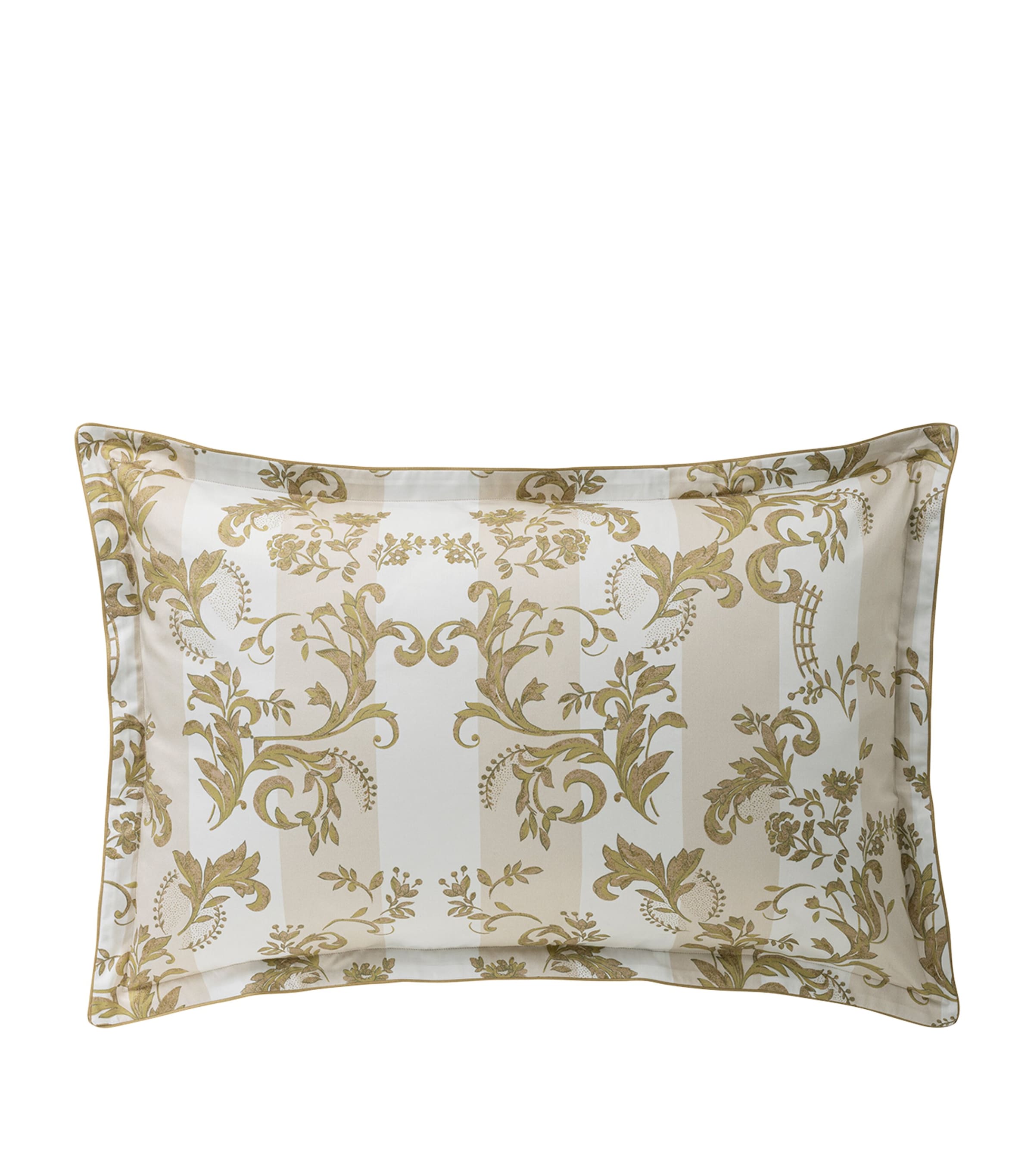 Alexandre Turpault Organic Cotton Opera Oxford Pillowcase In Sand