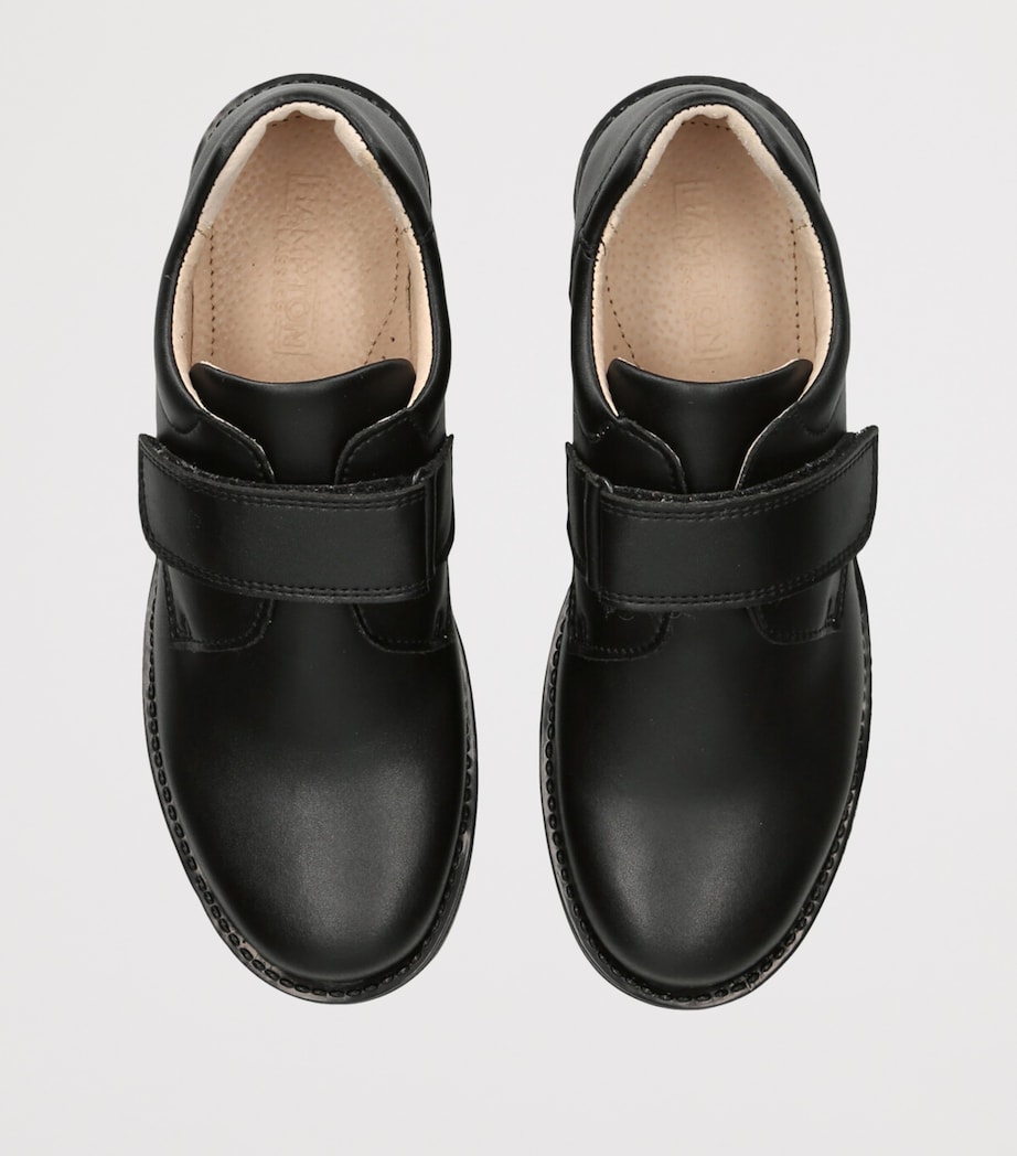 Leather George School Shoes BLACK Image 4