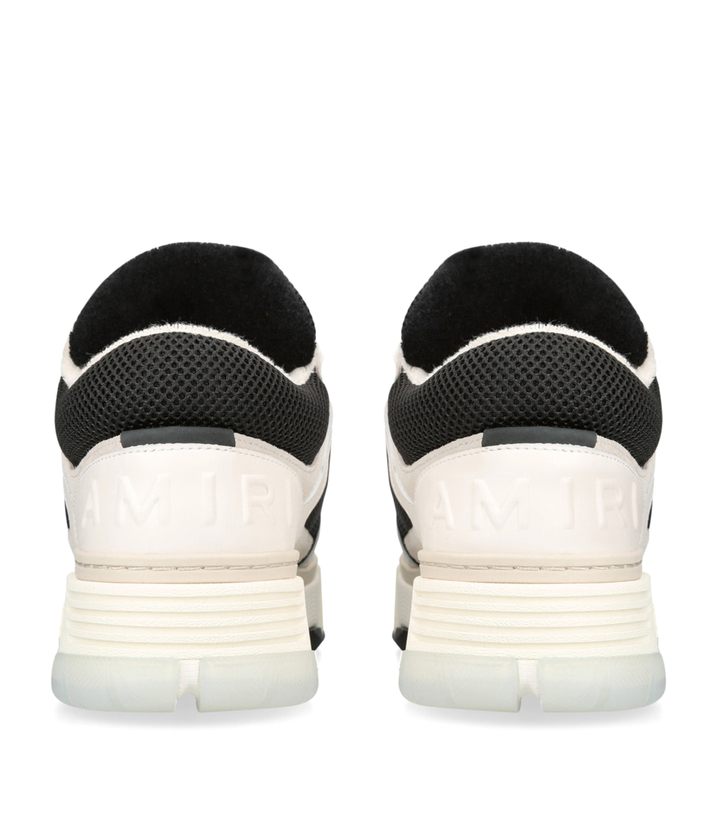 AMIRI Leather MA-1 Sneakers White/blk Image 2