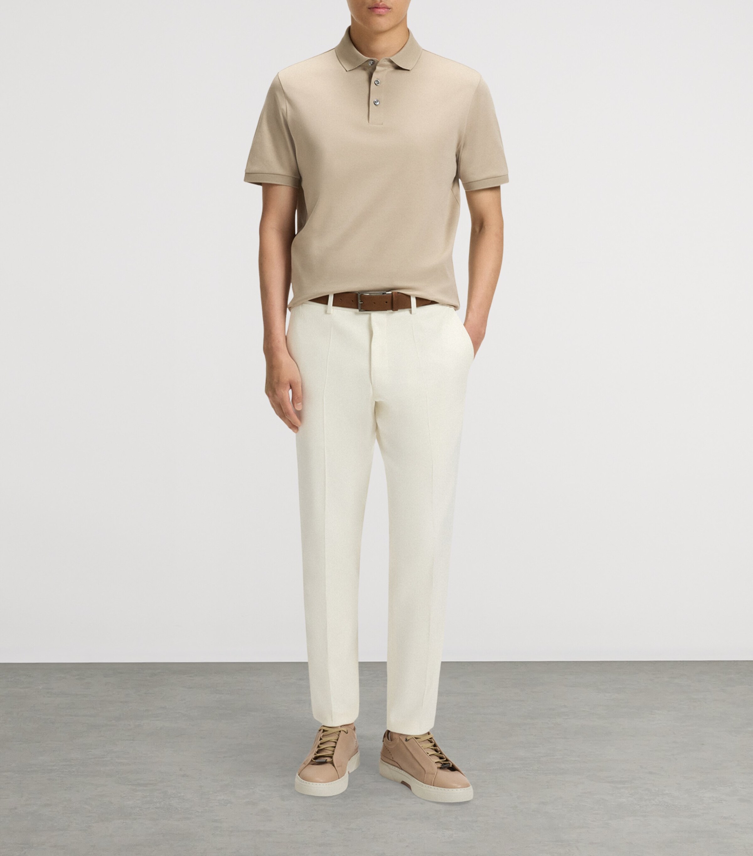 Slim-Fit Tailored Trousers 118 Image 4