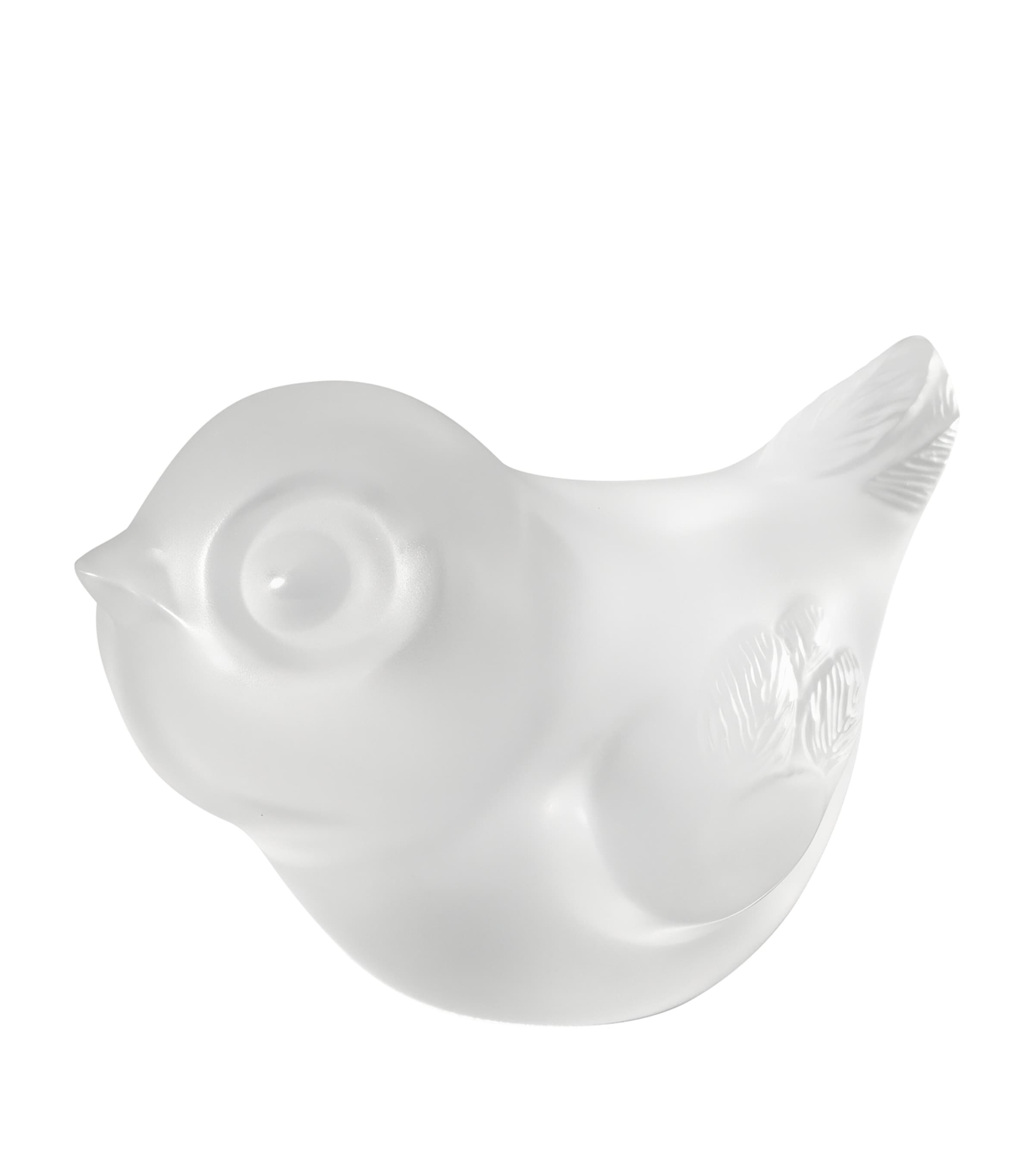 Lalique Piou-Piou Head Up Sculpture (5.5cm) Incolore Image 1