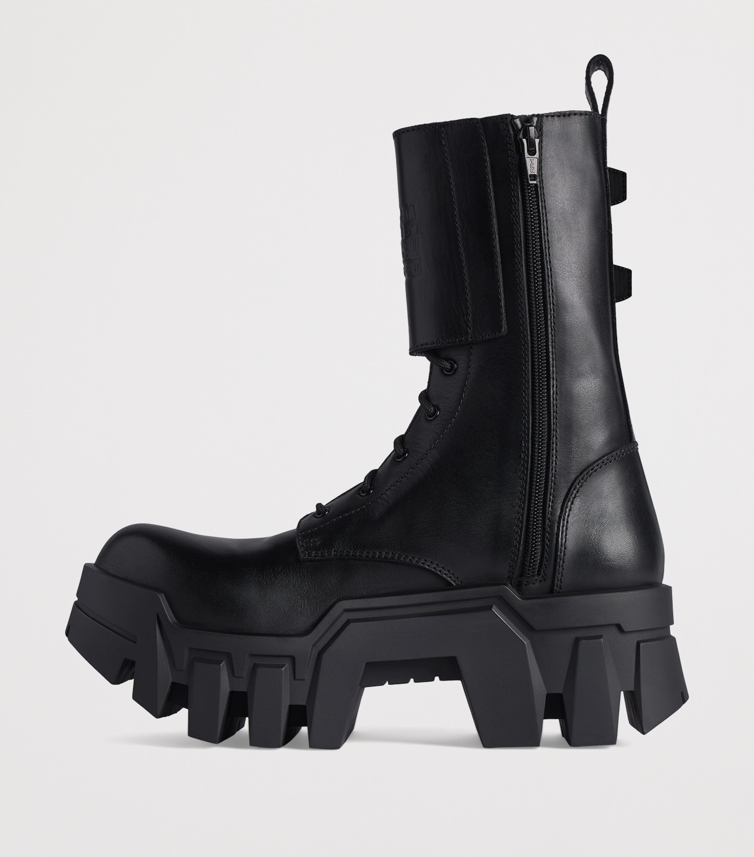 Balenciaga Bullskin Bulldozer Combat Boots 80 Image 9