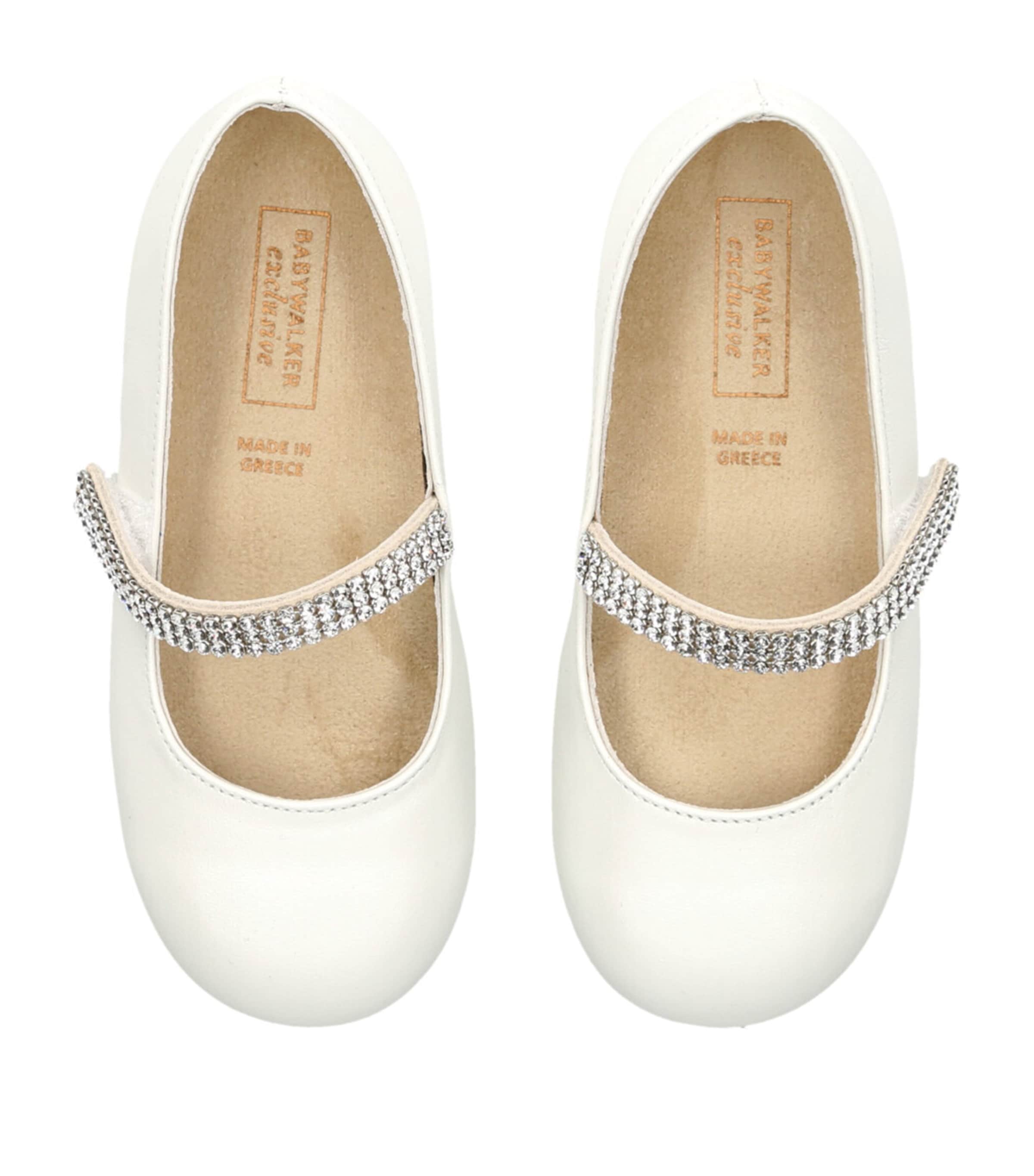Crystal-Strap Ballet Flats CHAMPAGNE Image 4