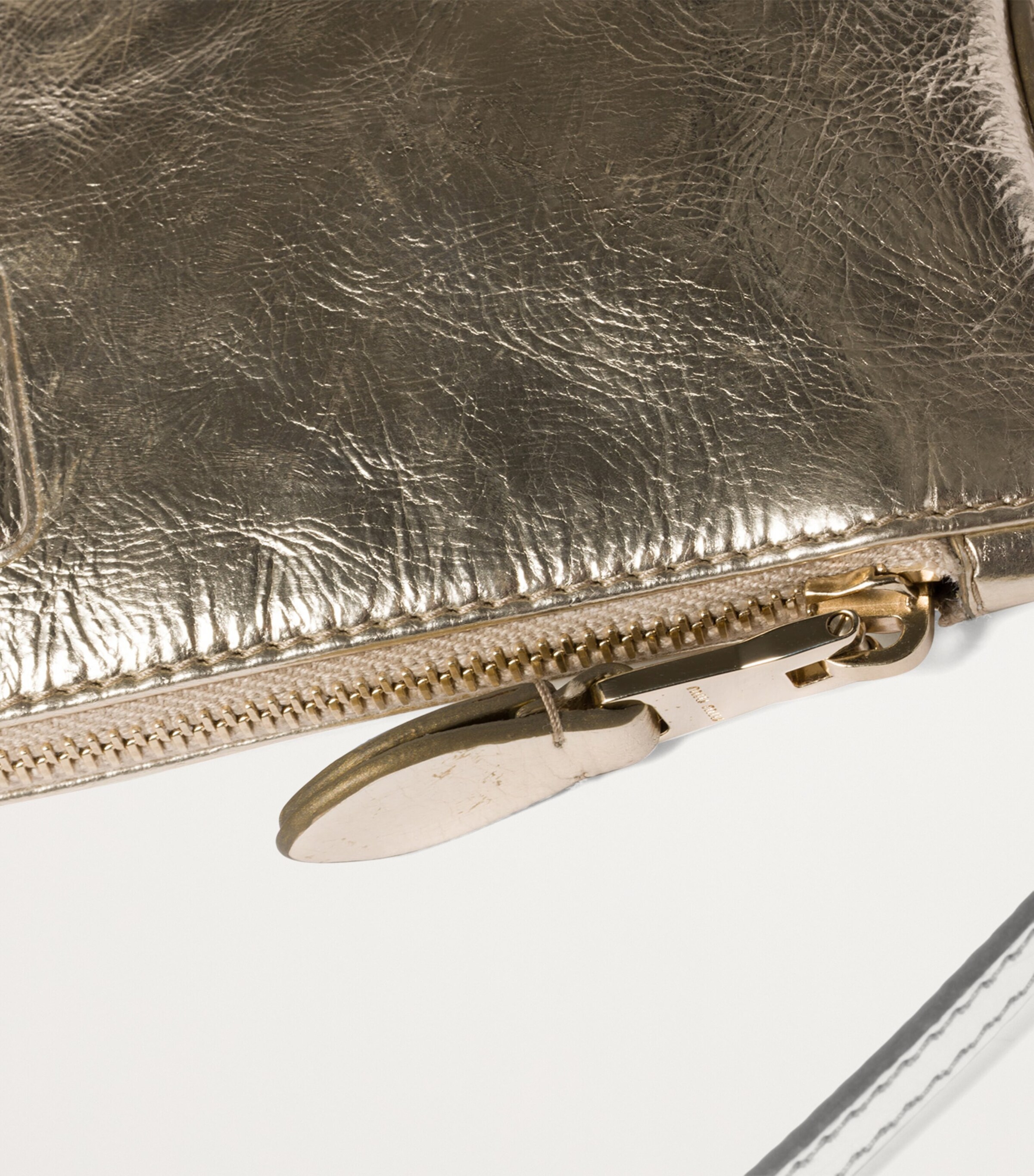 Miu Miu Laminated Nappa Leather Mini Pouch Image 4