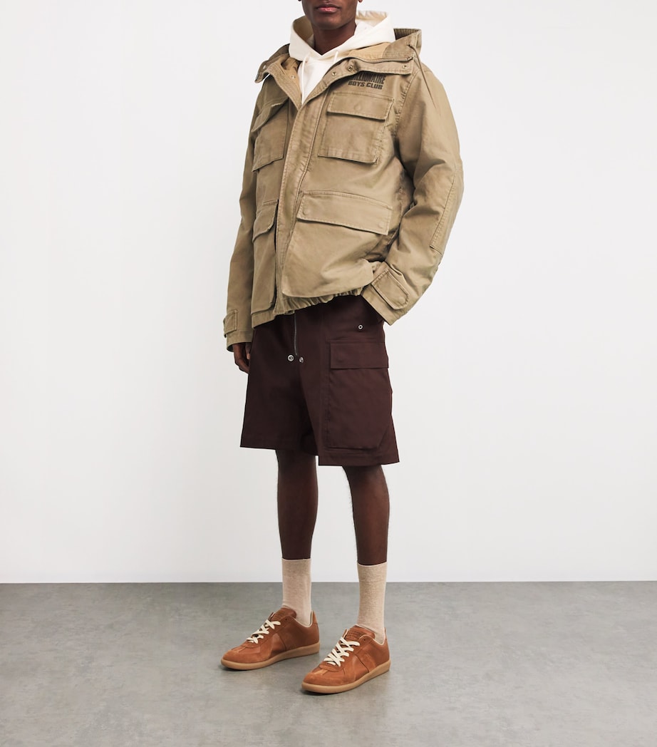 Cotton Moleskin Field Jacket FAWN Image 2