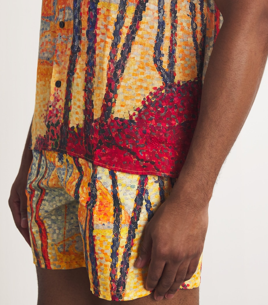 x Paul Signac Linen Chelly Shirt 115 CORN Image 6