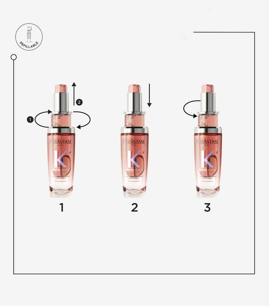 Chroma Absolu Hair Oil (75ml) - Refill NO COLOUR Image 3