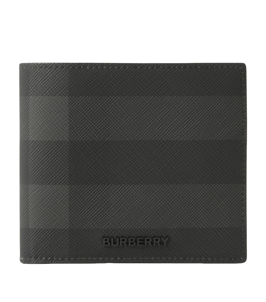 Check Bifold Wallet CHARCOAL Image 1