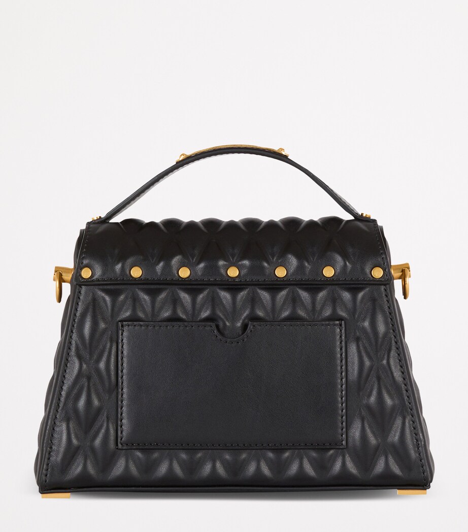 Leather B-Buzz Dynasty Shoulder Bag 0PA NOIR Image 3