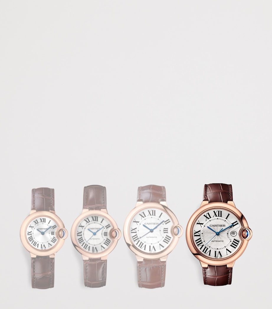 Rose Gold Ballon Bleu de Cartier Watch 42mm ROSE GOLD Image 3