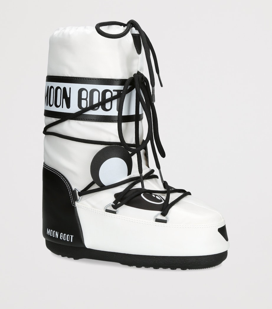 Icon Junior Panda Boots WHITE/BLK Image 3