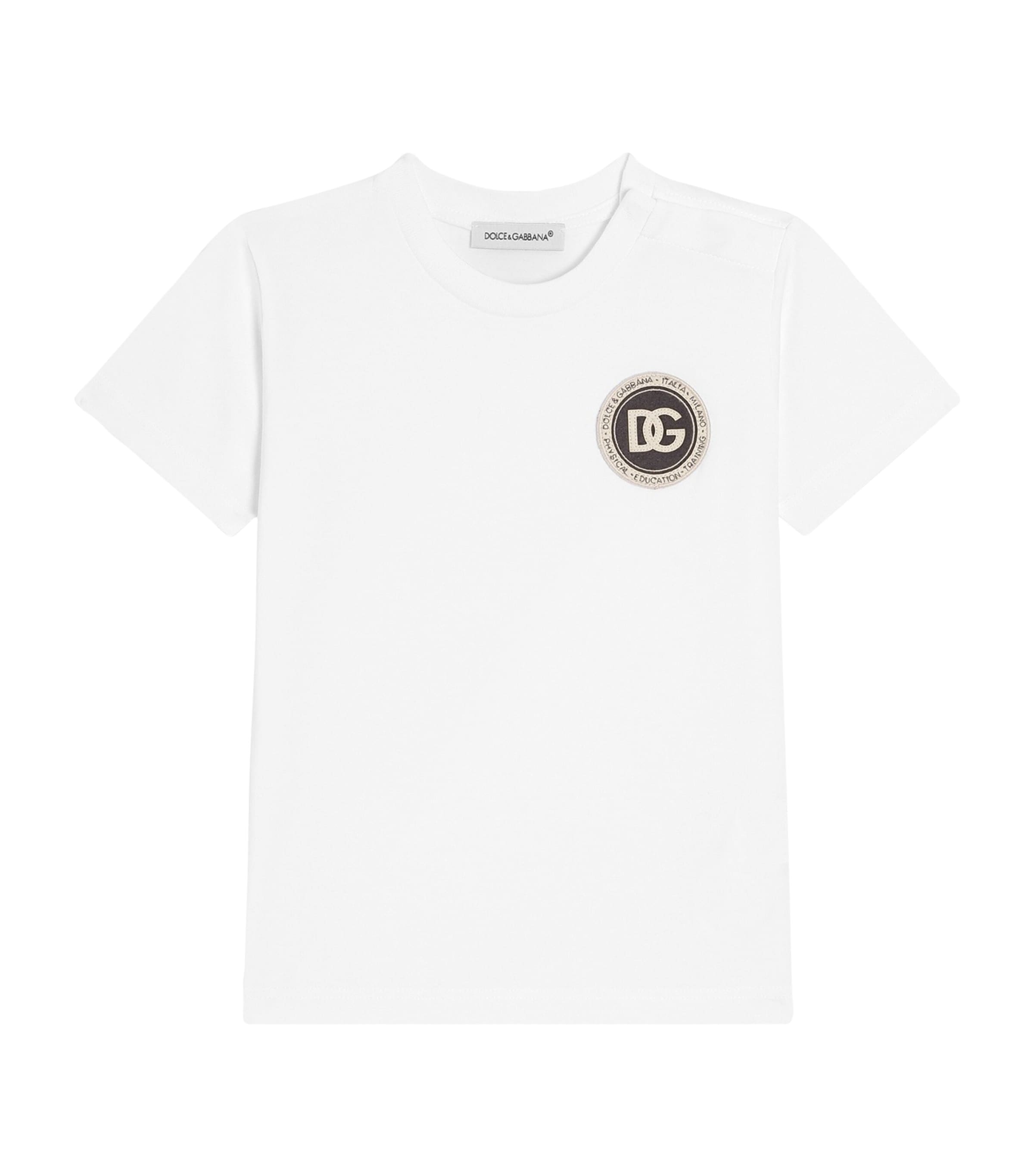 Dolce&Gabbana Kids Logo Applique T-Shirt (3-30 Months) Image 1
