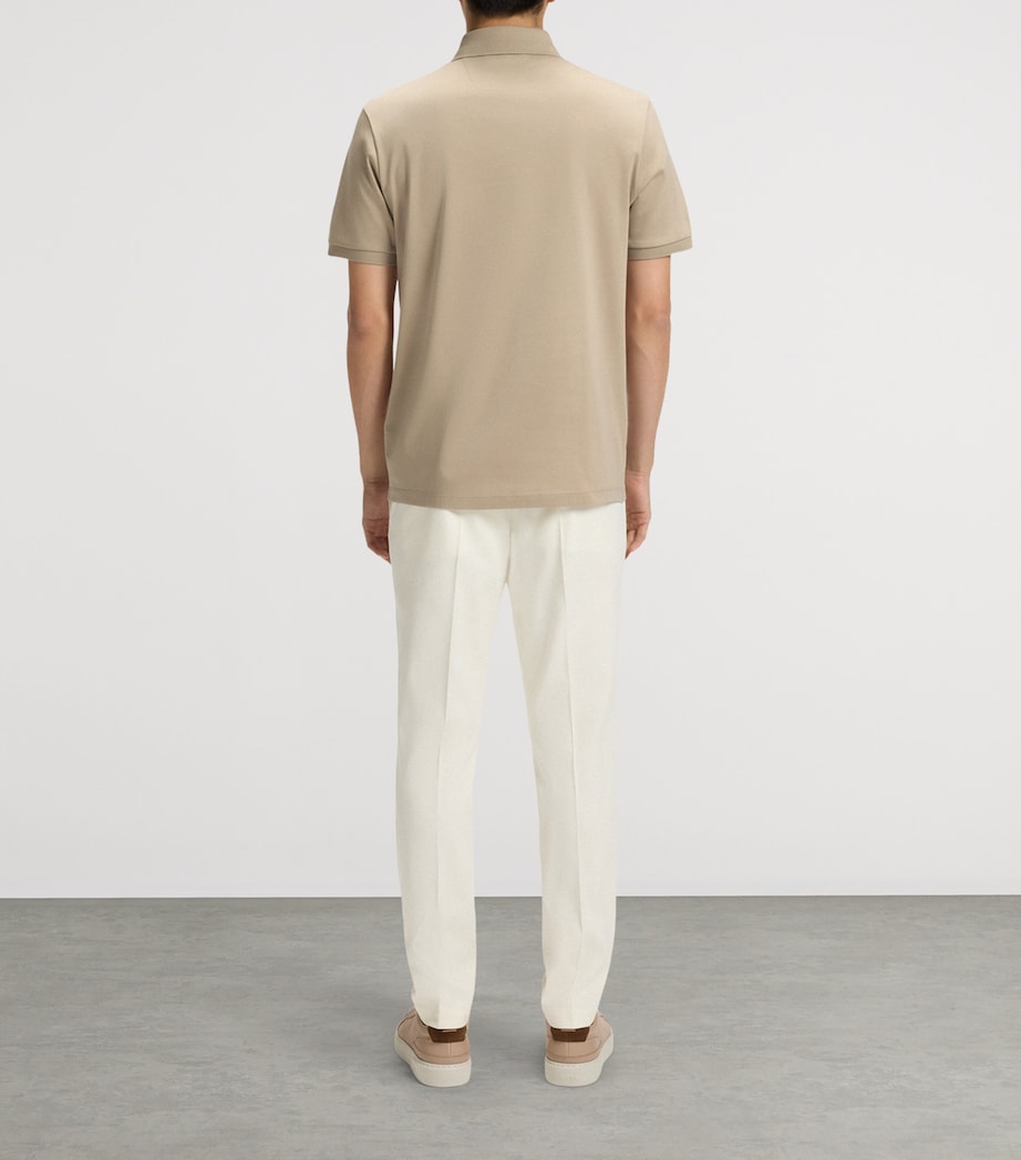 Cotton Polo Shirt 255 Image 3