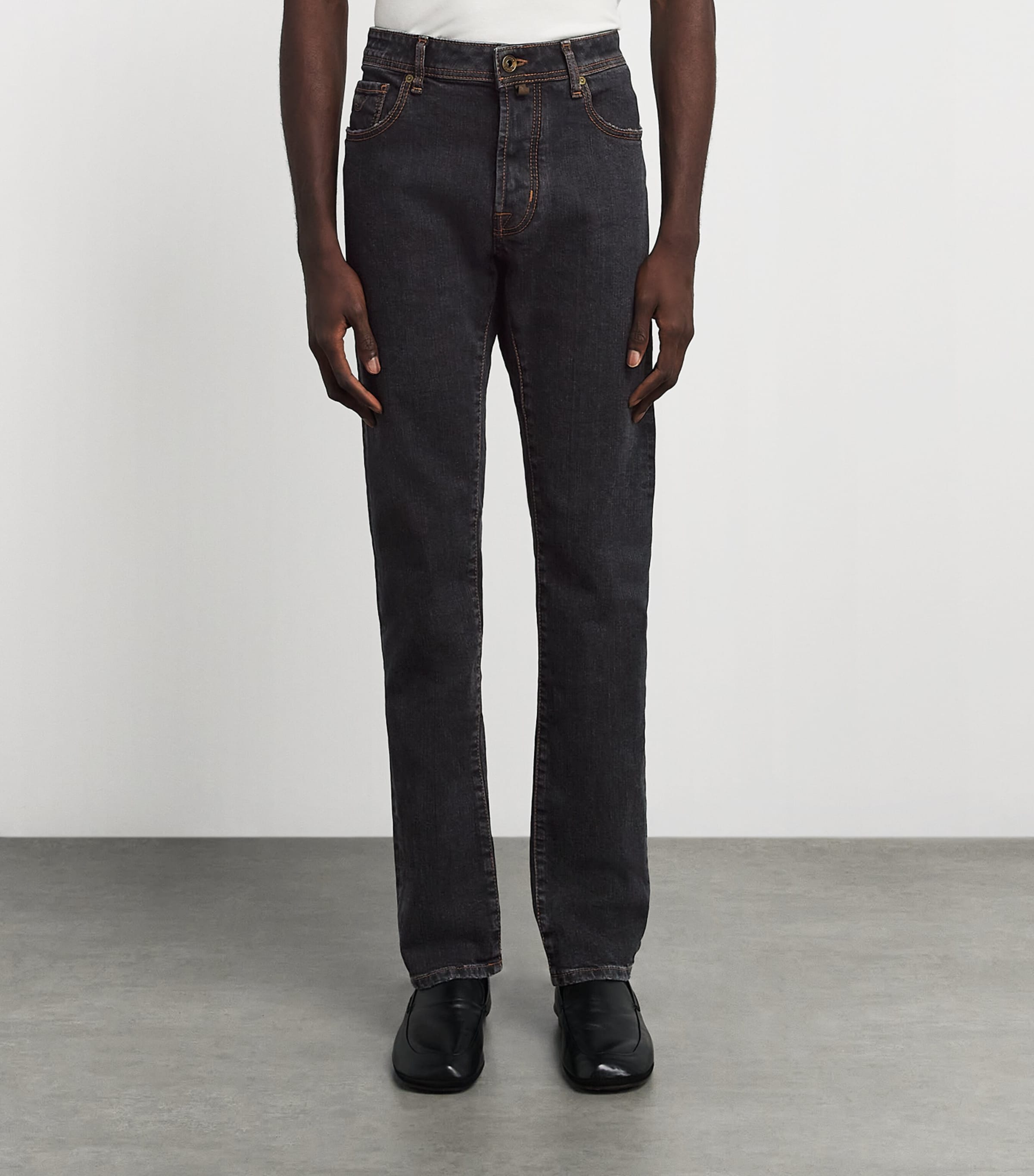 Jacob Cohën Mens Bard Slim Jeans Grey Image 4