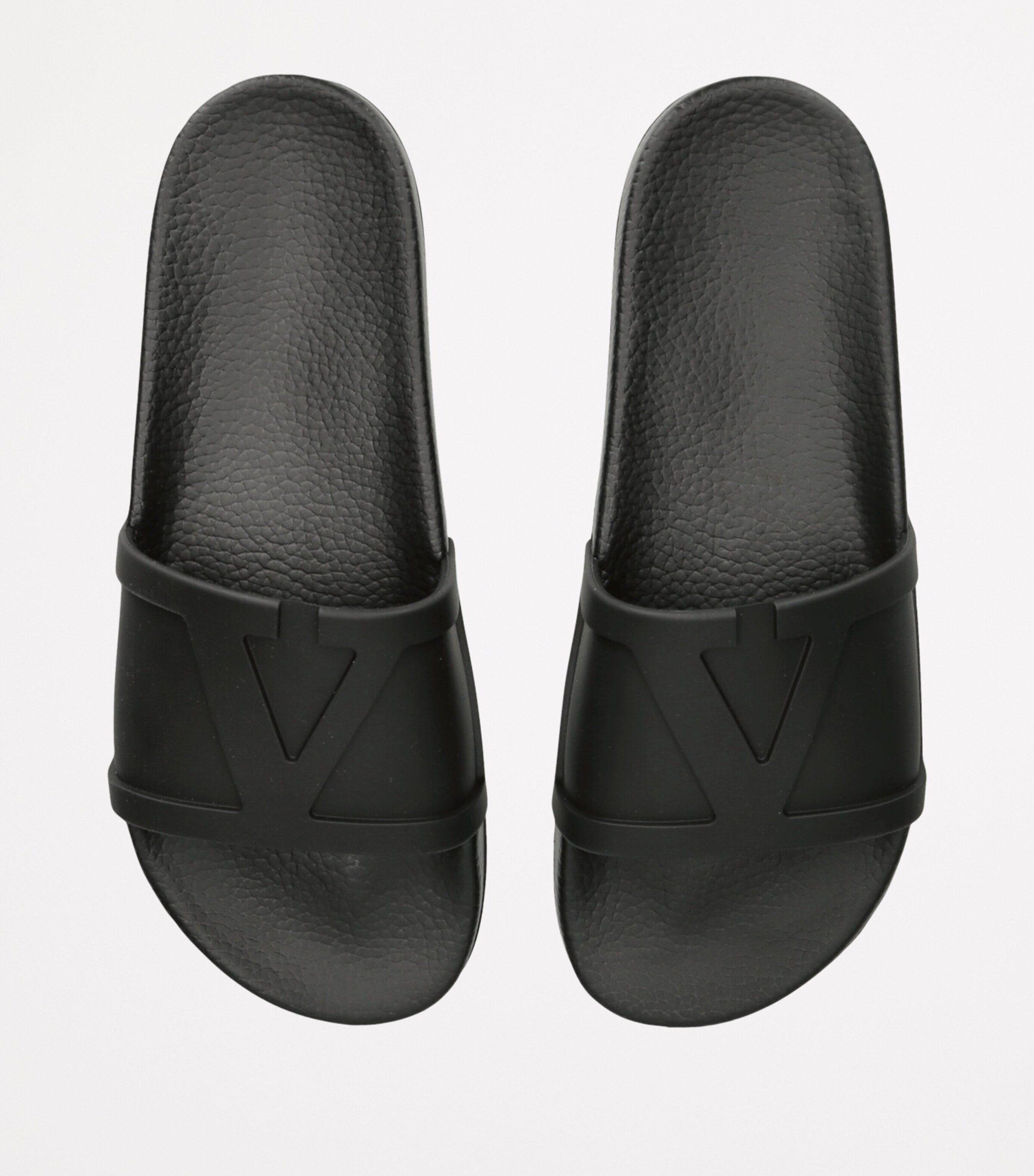 Valentino Garavani VLogo Signature Slides Black Image 4