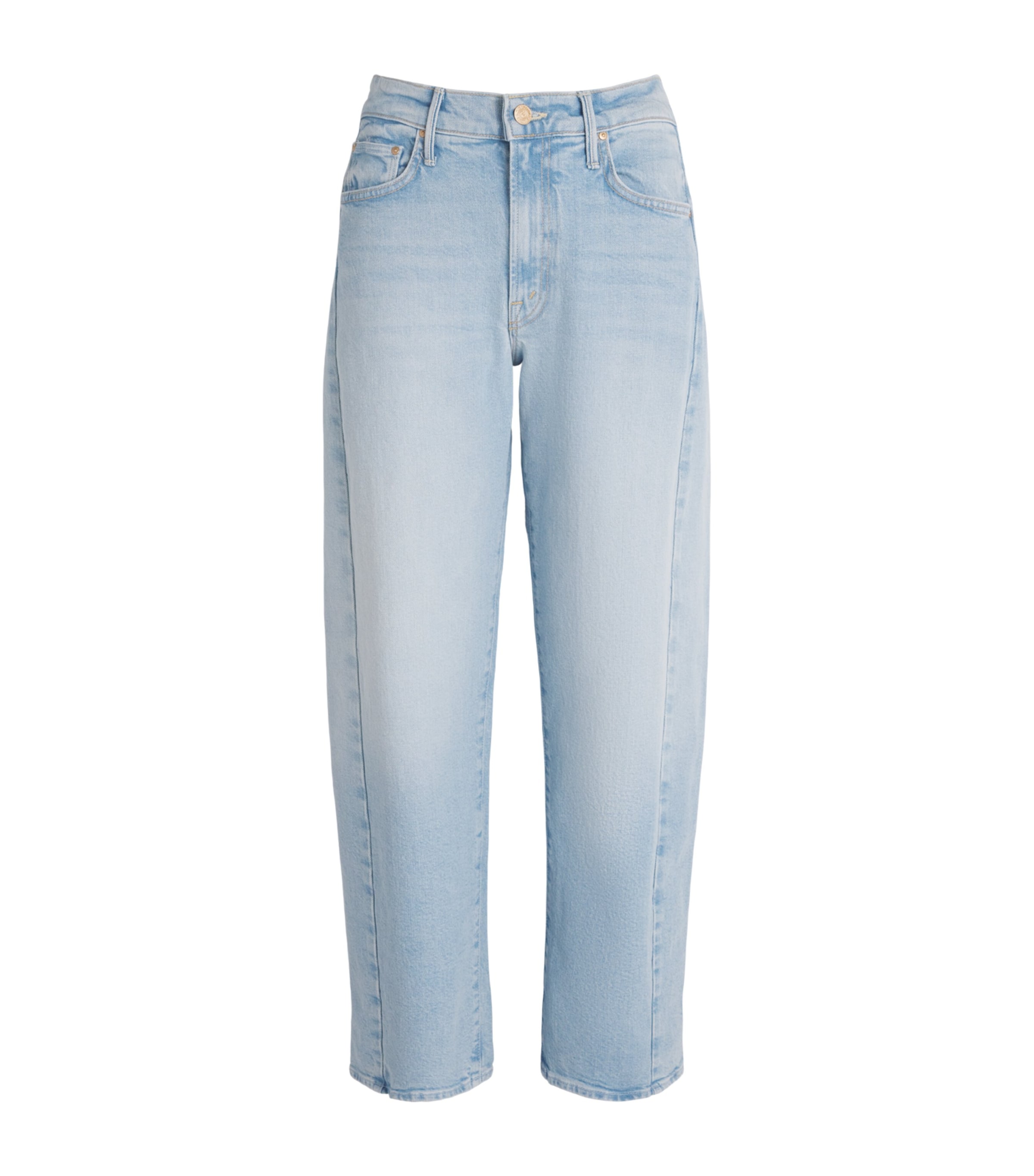 The Mid-Rise Half-Pipe Wide-Leg Jeans