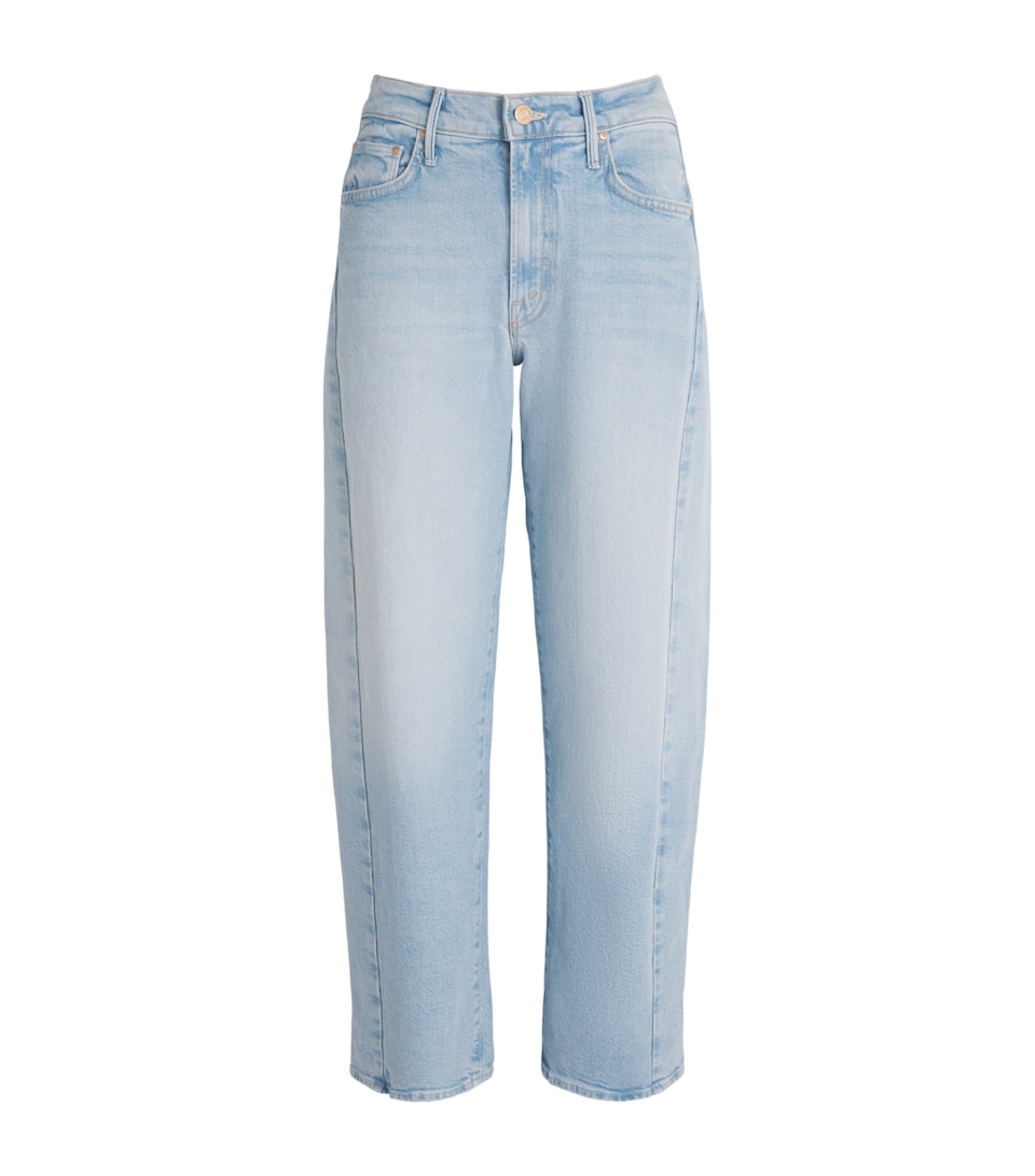 The Mid-Rise Half-Pipe Wide-Leg Jeans