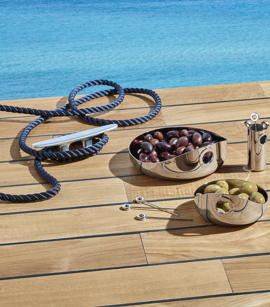 Stainless Steel OH de Christofle Cocktail Picks Holder SILVER Image 5