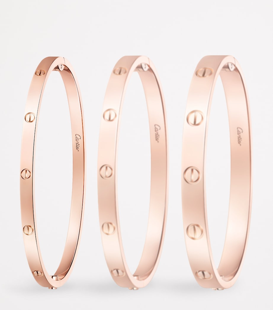 Cartier Small Rose Gold LOVE Bracelet Rose Gold Image 5
