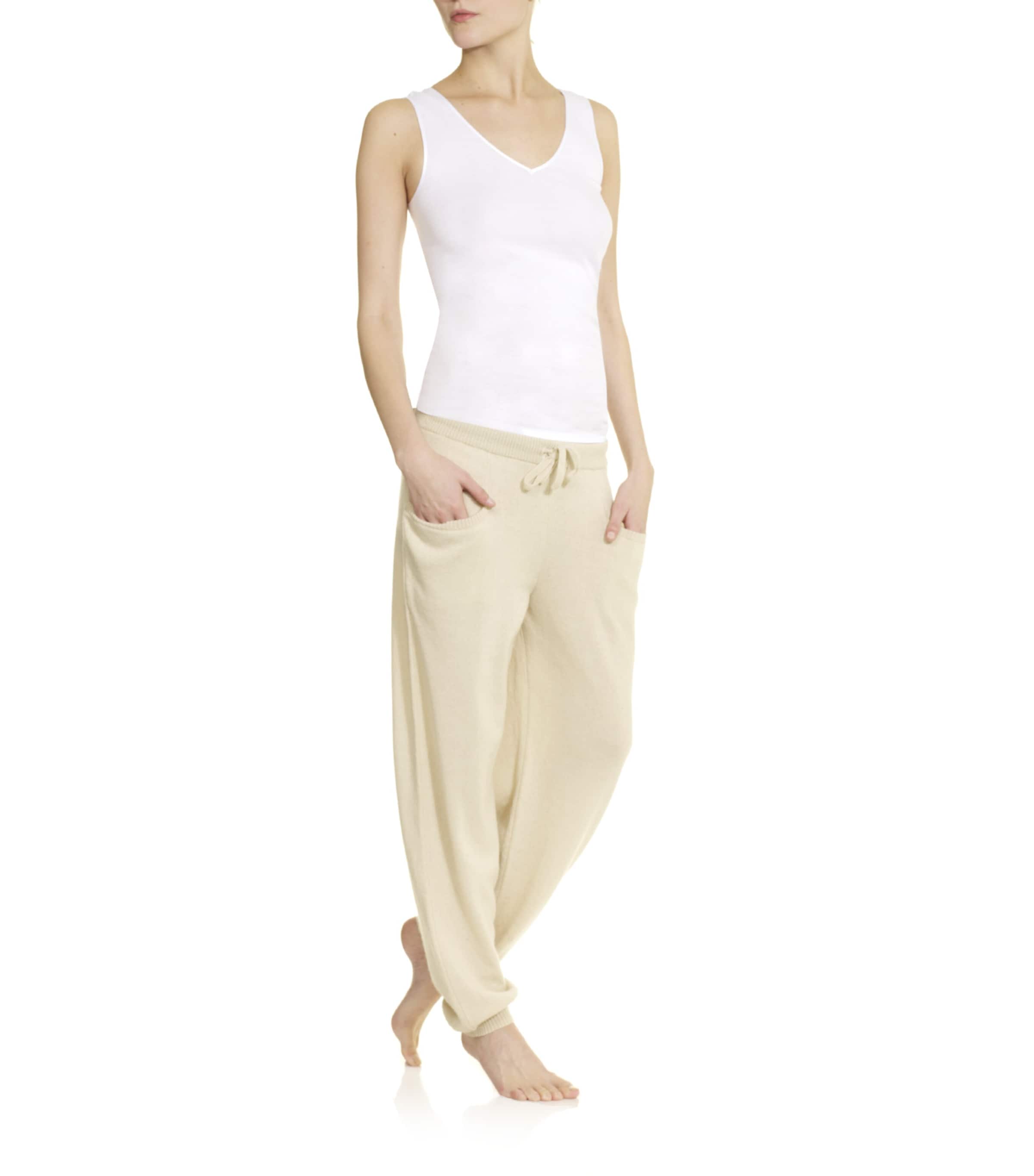 Cotton Seamless Tank Top WHITE Image 2