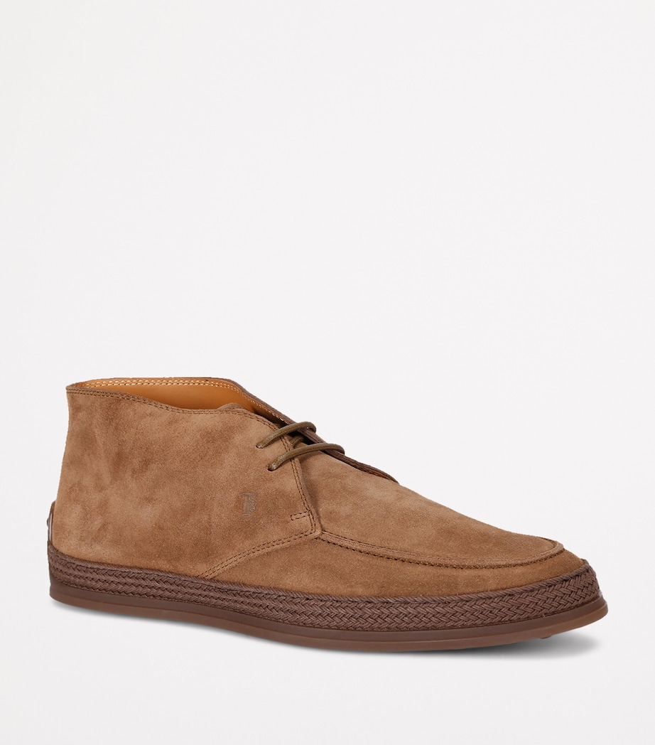 Suede Gomma Desert Boots BROWN Image 3