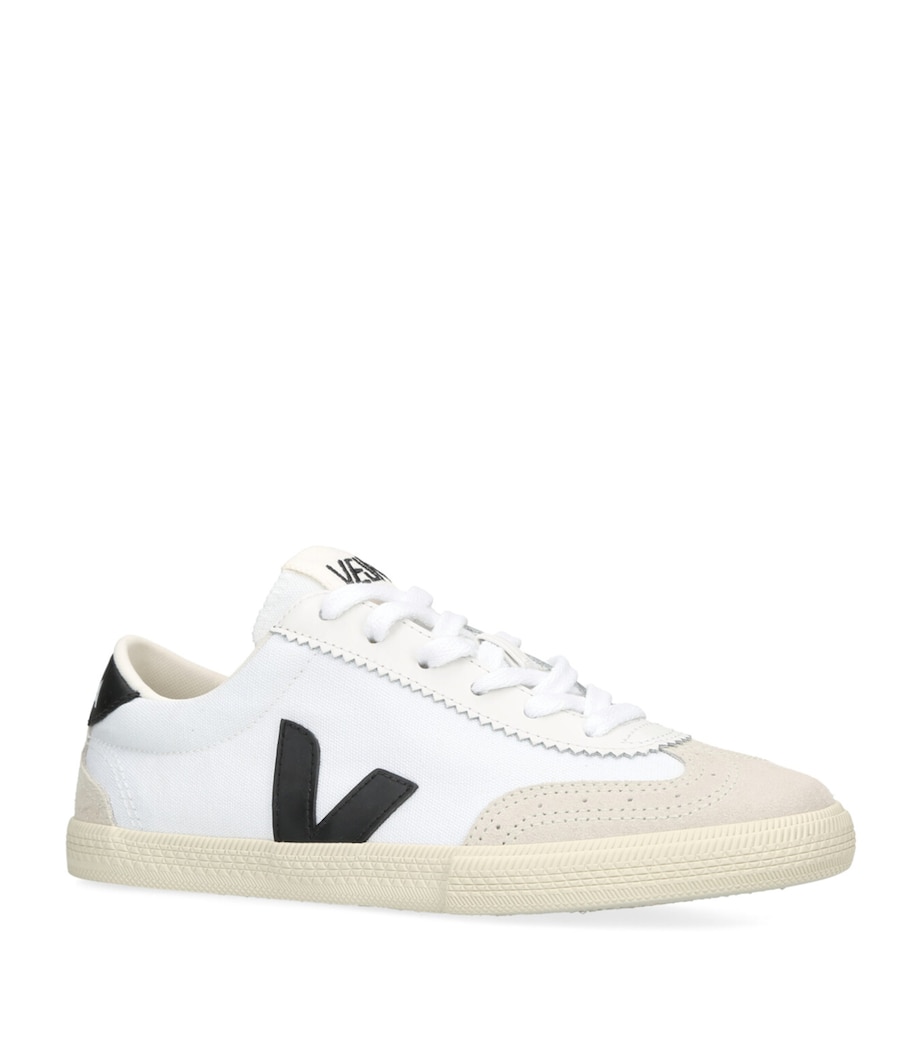 Veja Canvas Volley Sneakers White/blk Image 3